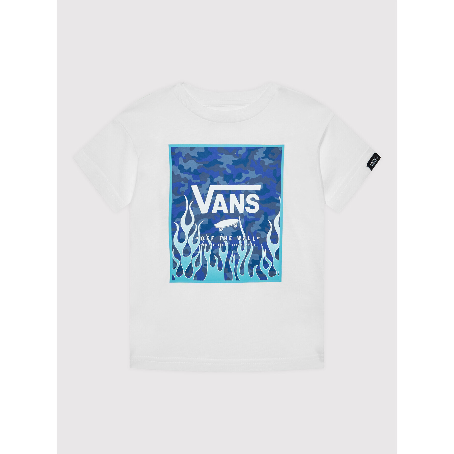 Vans Тишърт Print Box VN0A3HWJ Бял Regular Fit - Pepit.bg