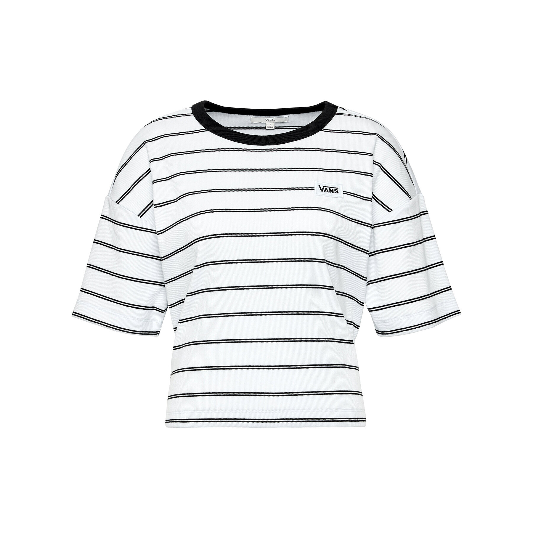 Vans Тишърт Razz Boxy VN0A5ARB Син Regular Fit - Pepit.bg