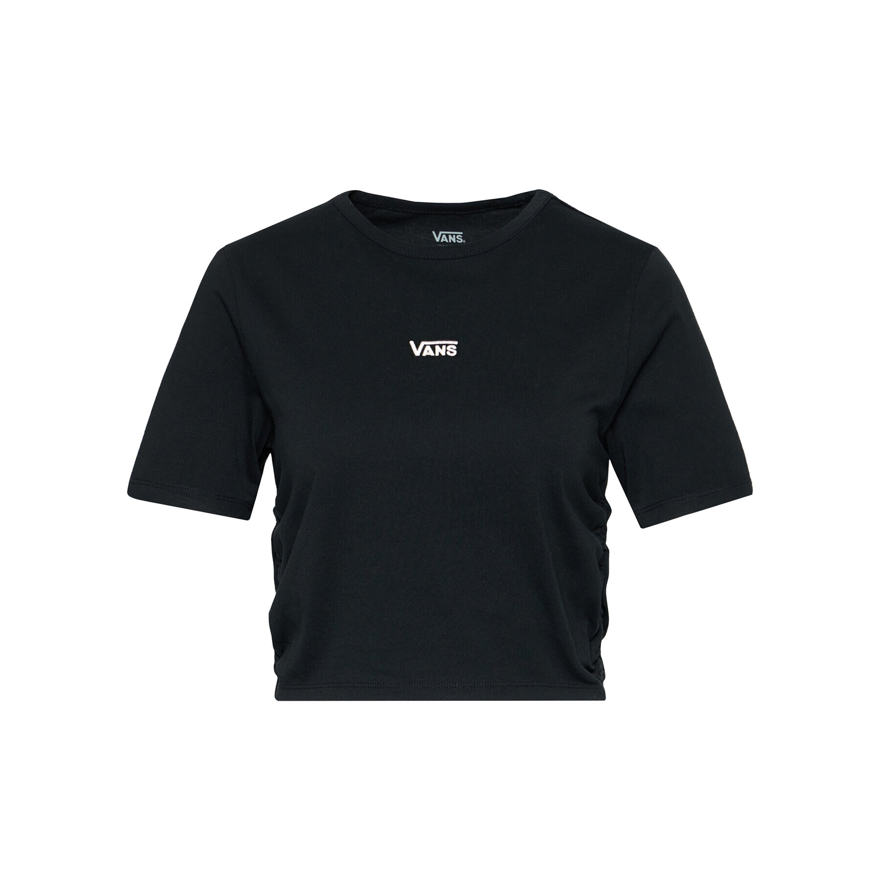 Vans Тишърт Shea Rouched VN0A4PP7 Черен Regular Fit - Pepit.bg