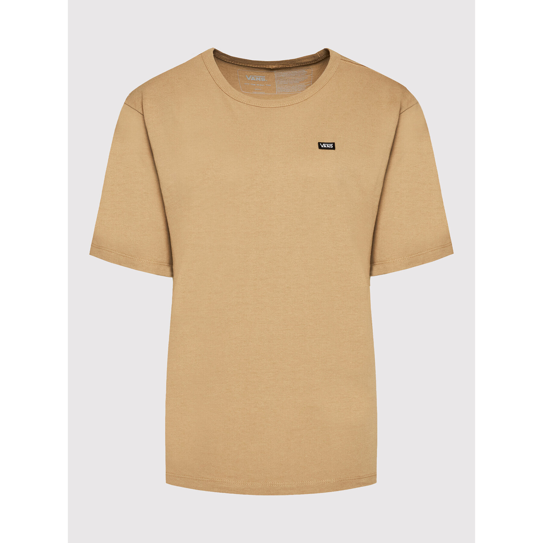 Vans Тишърт Small VN0A5I8X Кафяв Regular Fit - Pepit.bg