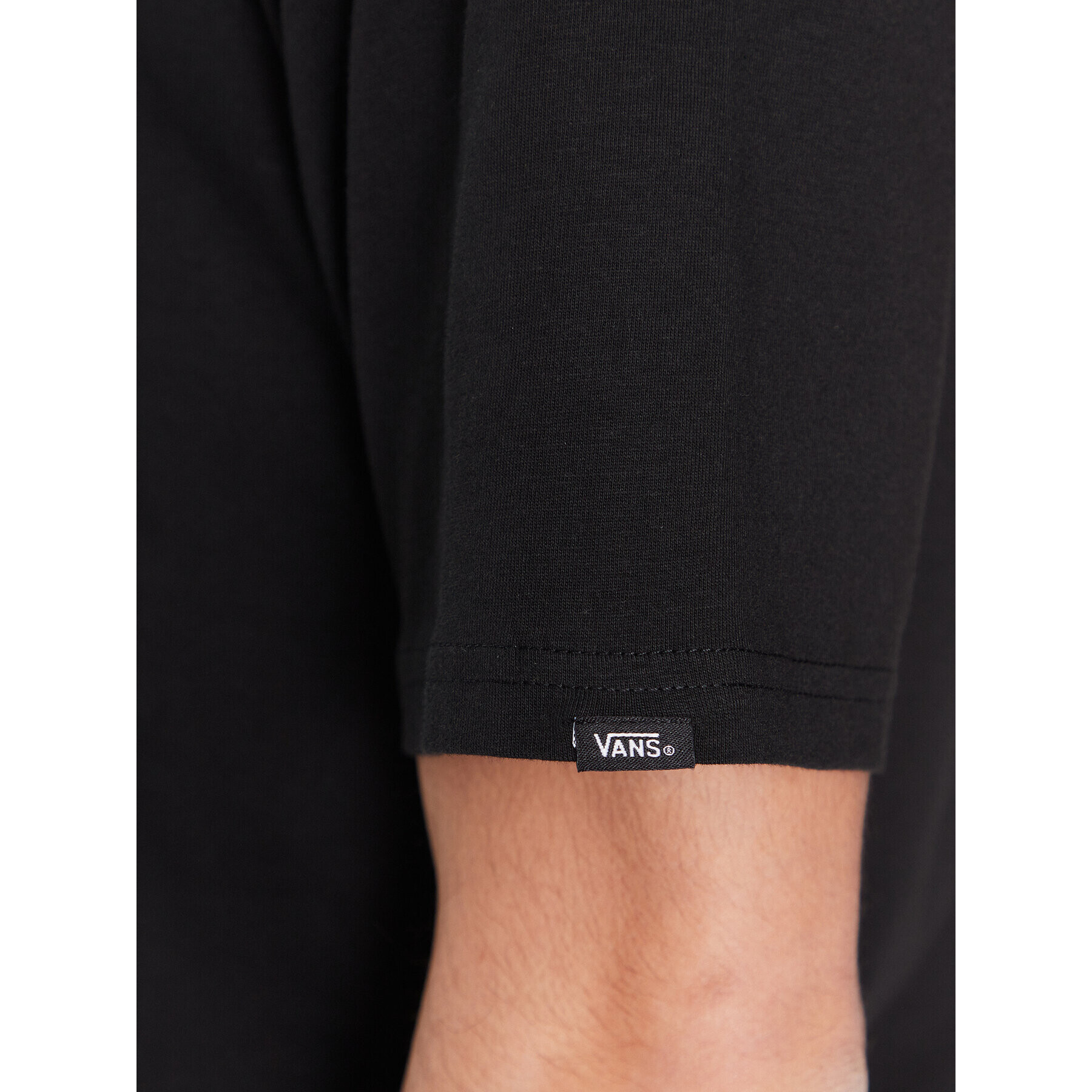 Vans Тишърт Strange Times VN000040 Черен Classic Fit - Pepit.bg