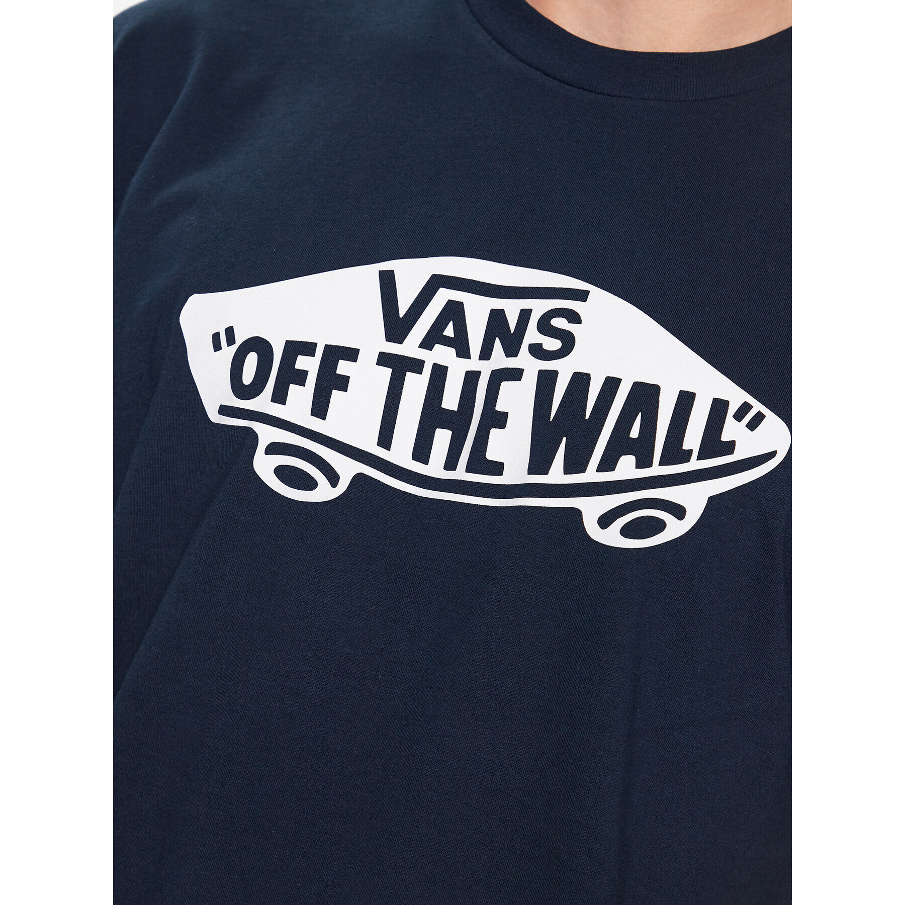 Vans Тишърт Style 76 Ss Tee VN00004X Тъмносин Classic Fit - Pepit.bg