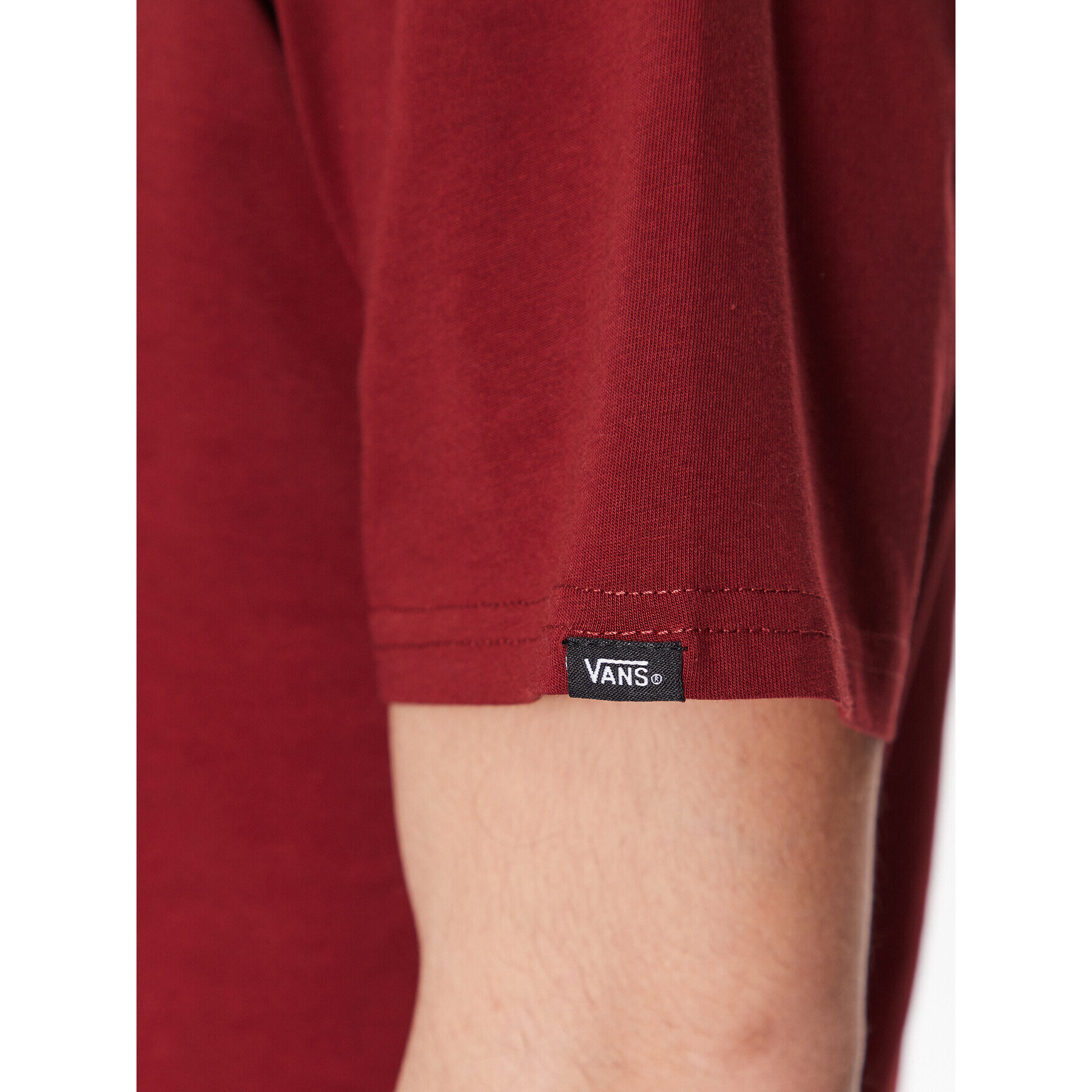 Vans Тишърт Varsity VN00003B Червен Classic Fit - Pepit.bg