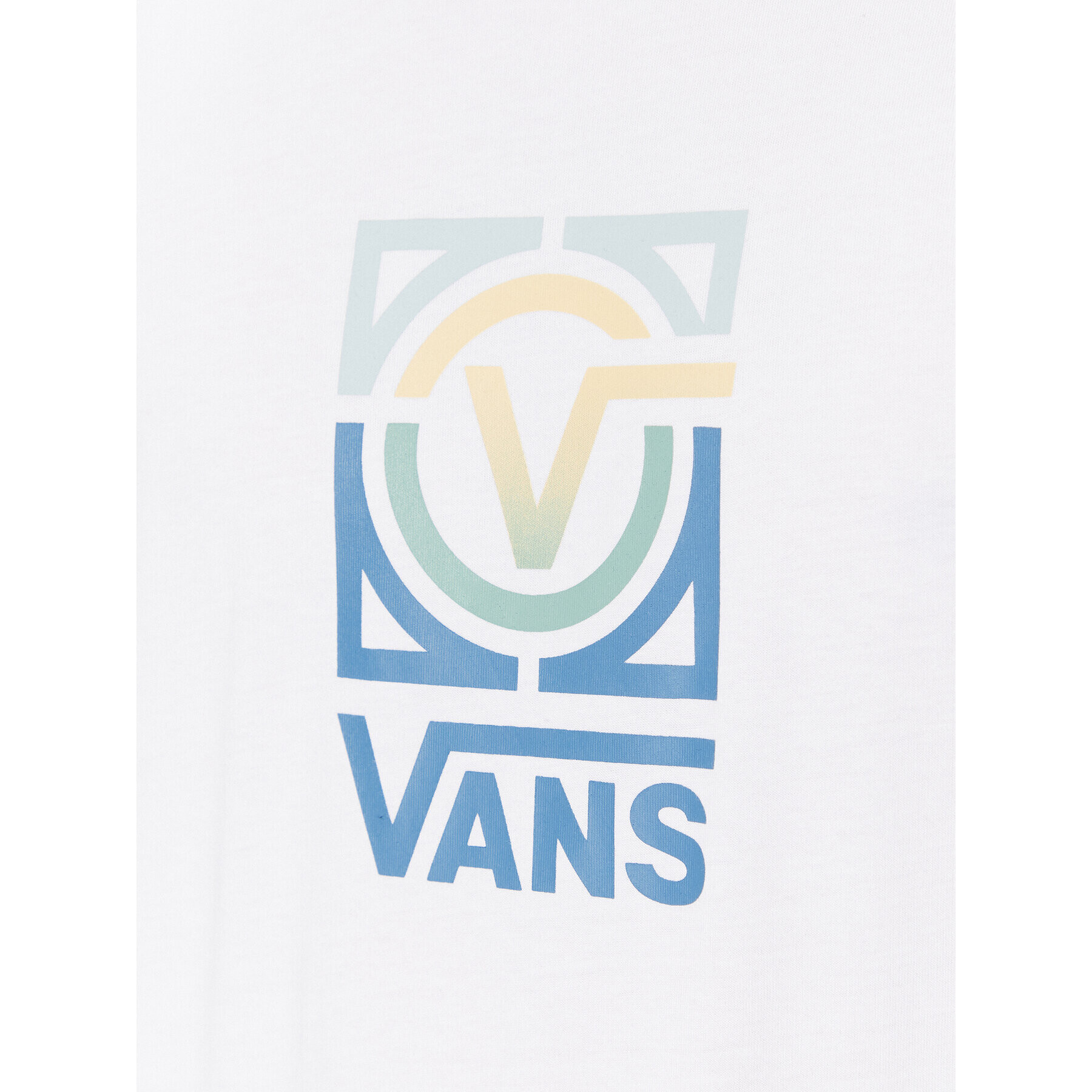 Vans Тишърт Veesta VN0007US Бял Classic Fit - Pepit.bg