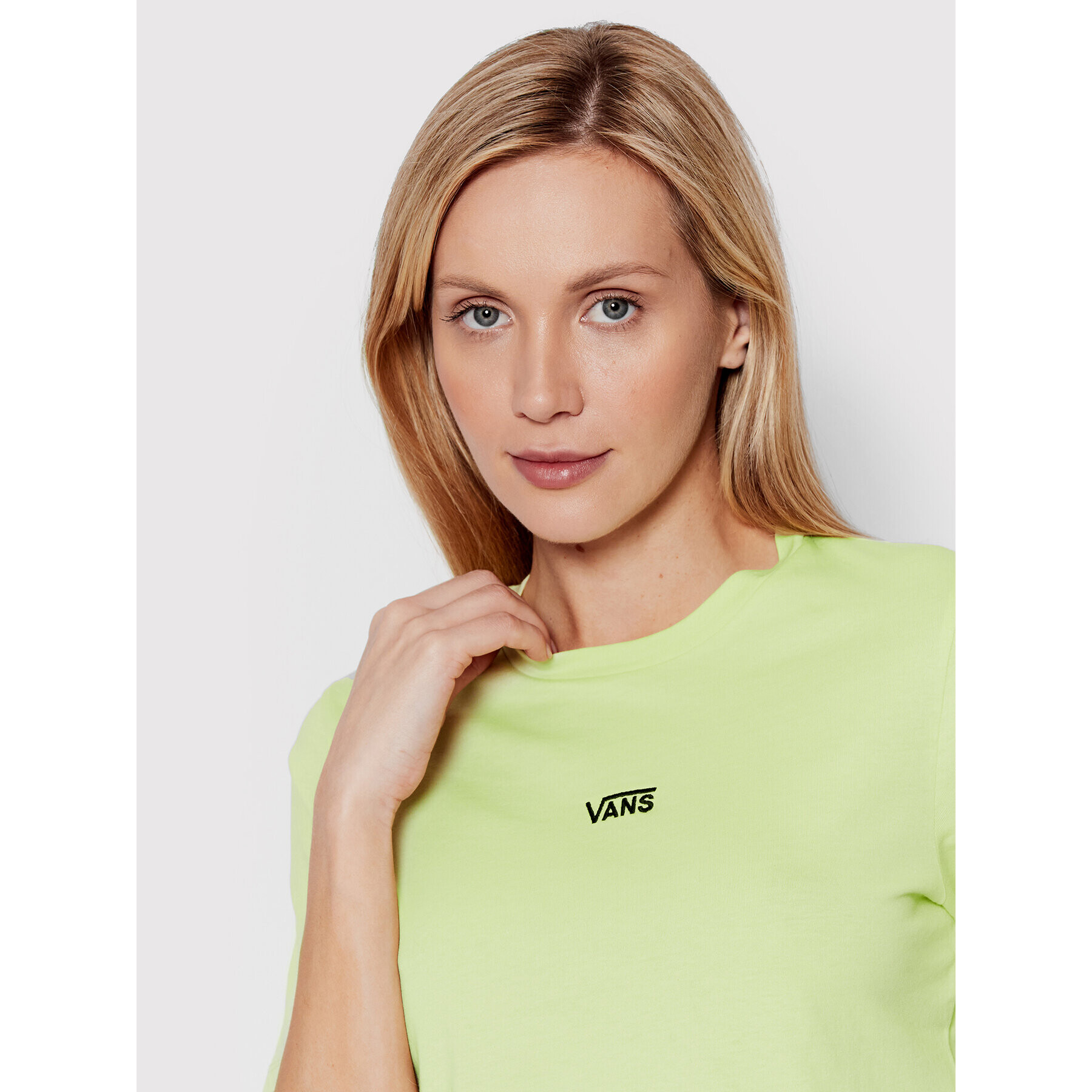 Vans Тишърт VN0A54QU Зелен Regular Fit - Pepit.bg