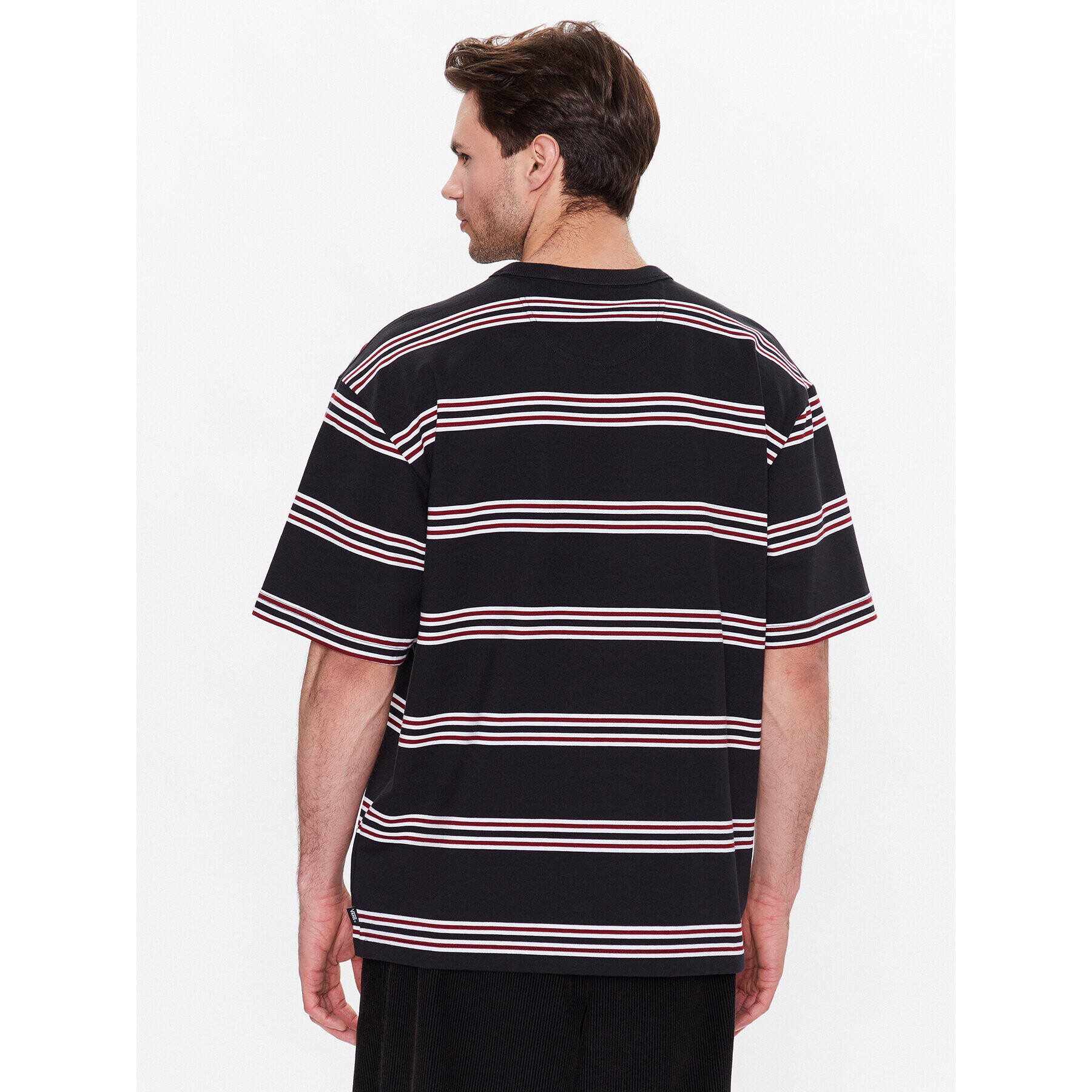 Vans Тишърт Wardman VN000060 Черен Relaxed Fit - Pepit.bg