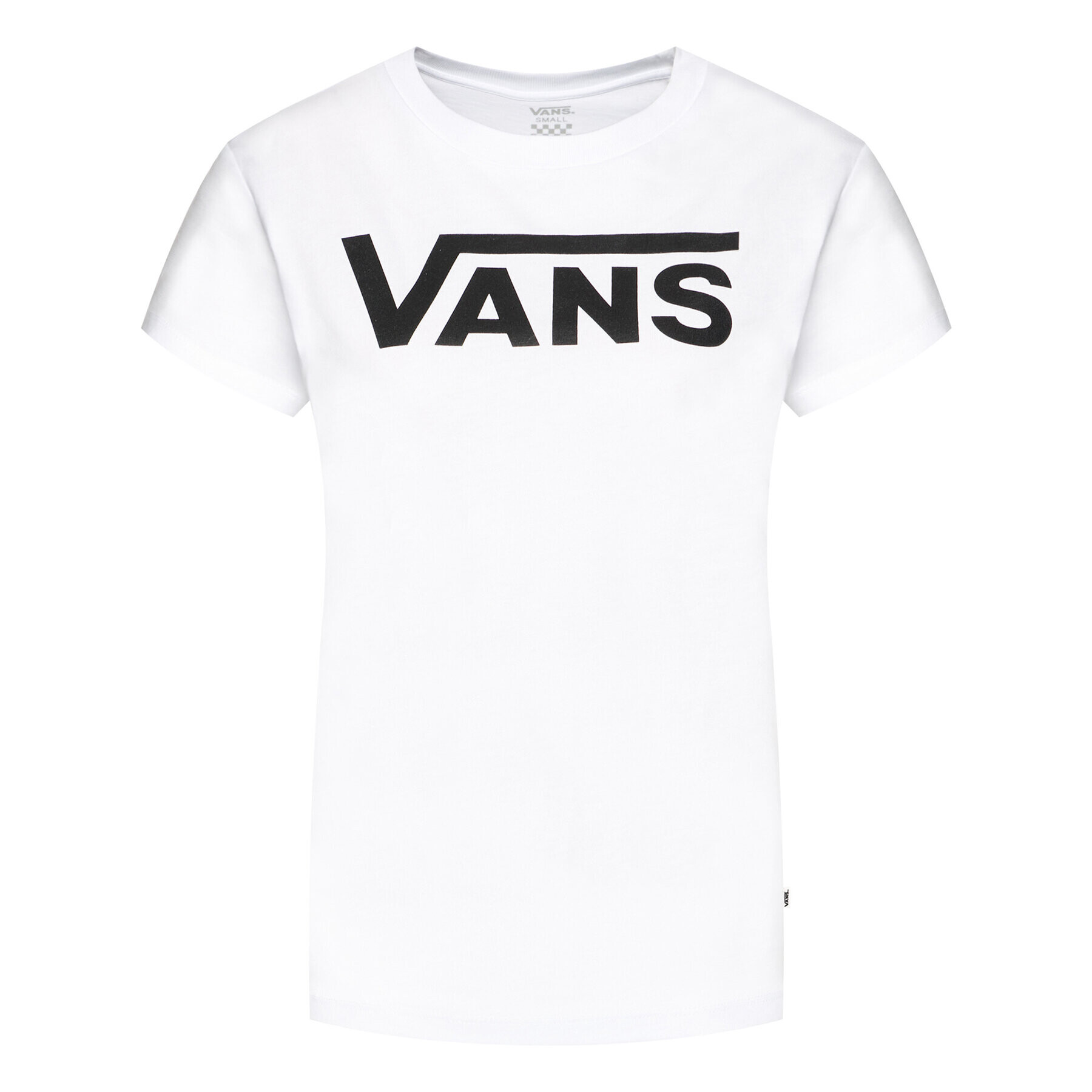 Vans Тишърт Wm Flying V Crew Tee VN0A3UP4 Бял Regular Fit - Pepit.bg