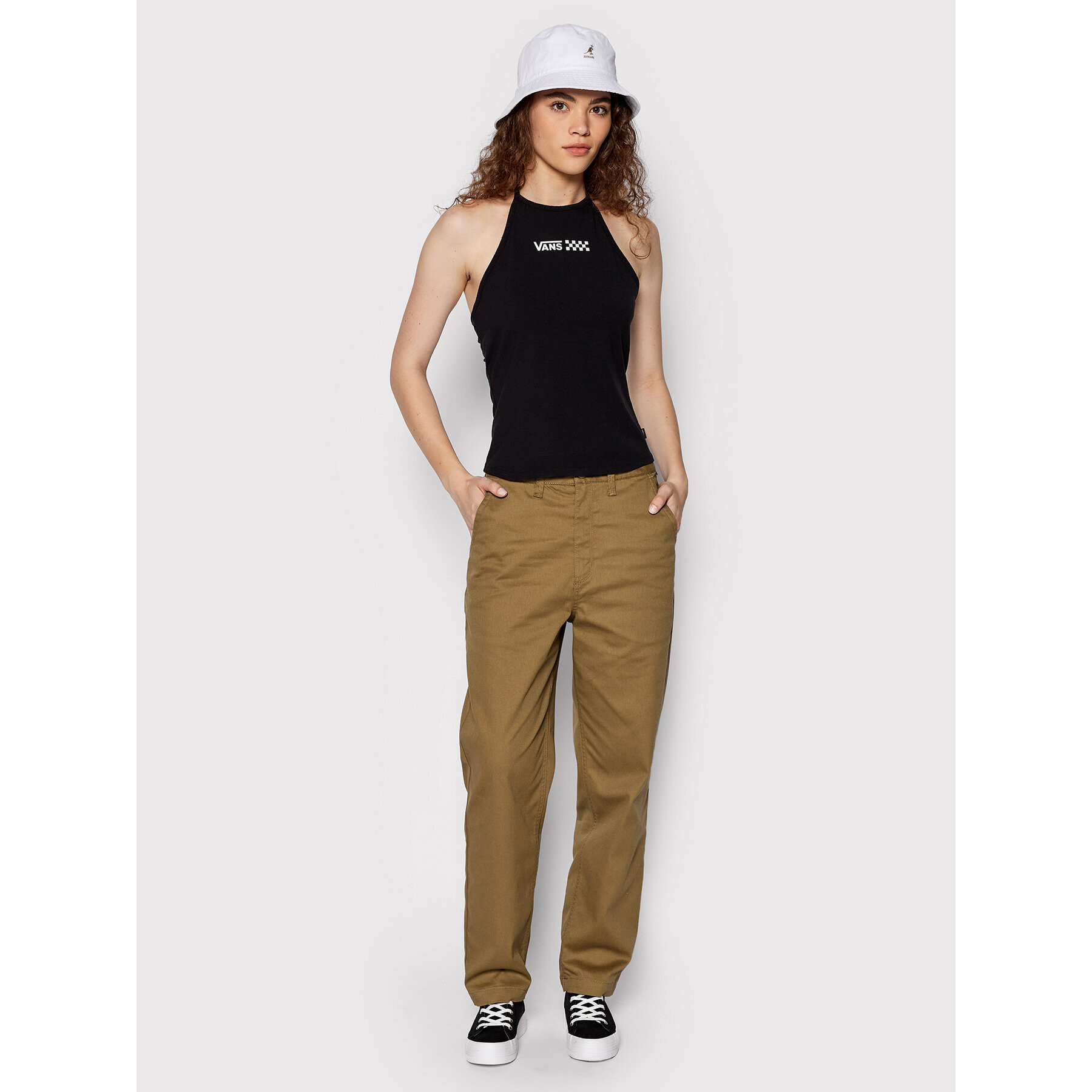 Vans топ VN0A7RM2 Черен Regular Fit - Pepit.bg