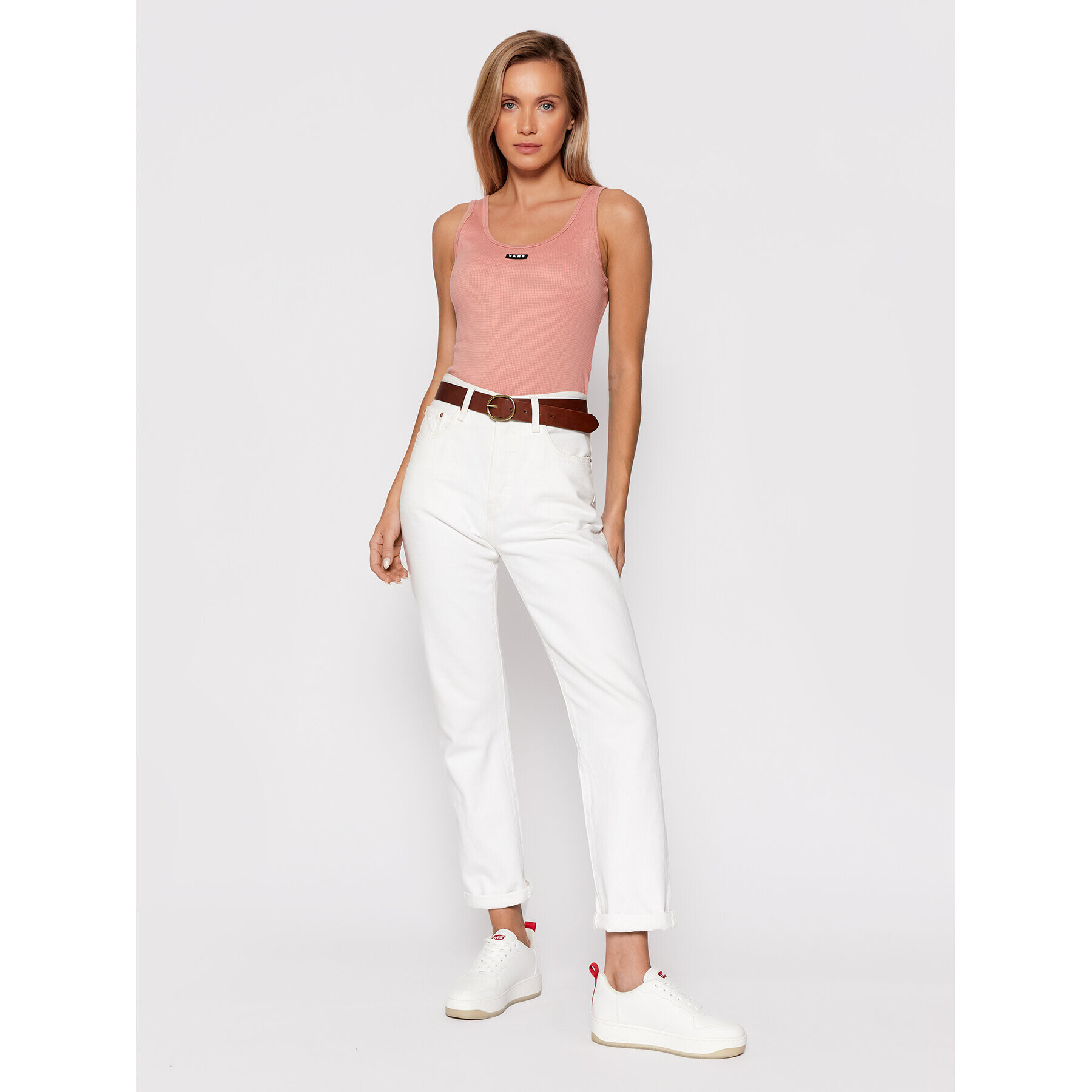 Vans топ Well Suited VN0A5JMV Оранжев Regular Fit - Pepit.bg