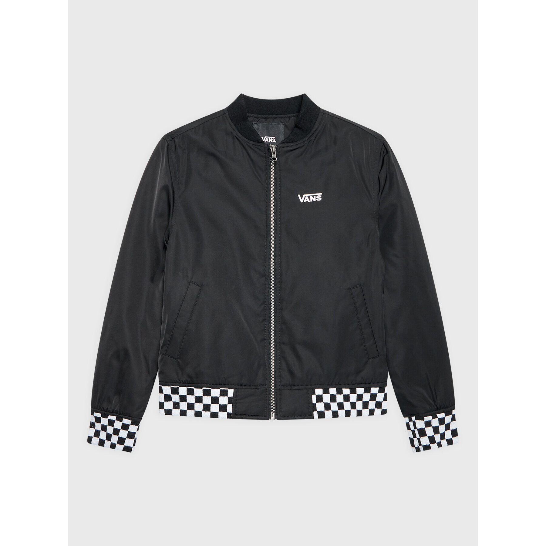 Vans Яке бомбър Radically Happy VN0A7RUE Черен Regular Fit - Pepit.bg