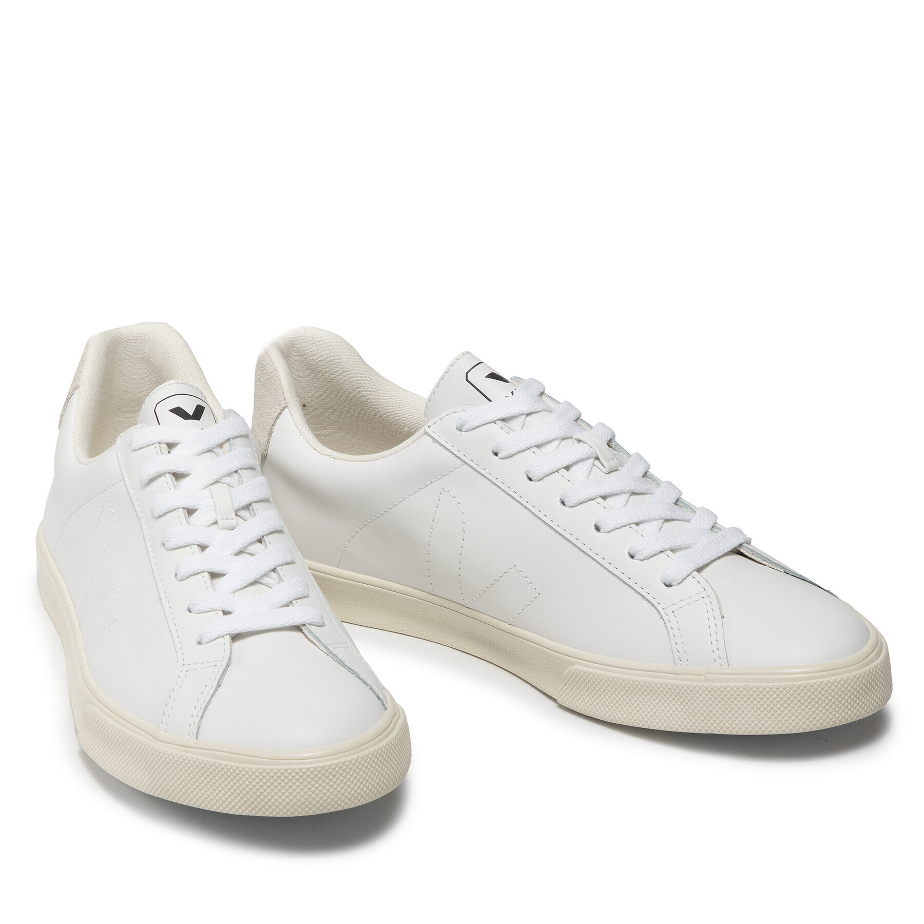 Veja Сникърси Esplar Leather EA2001 Бял - Pepit.bg