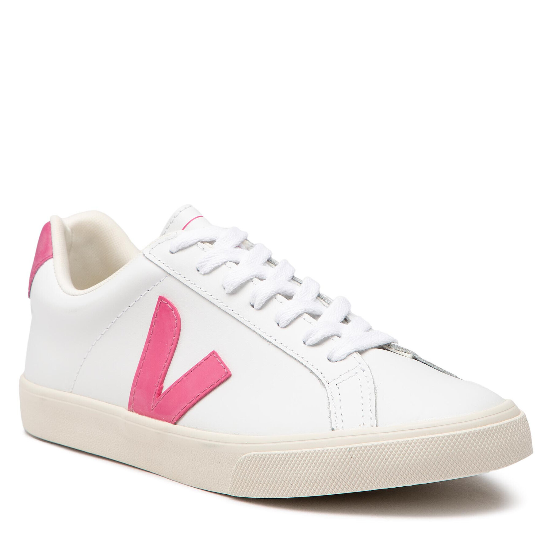 Veja Сникърси Esplar Logo Leather EO0202833A Бял - Pepit.bg