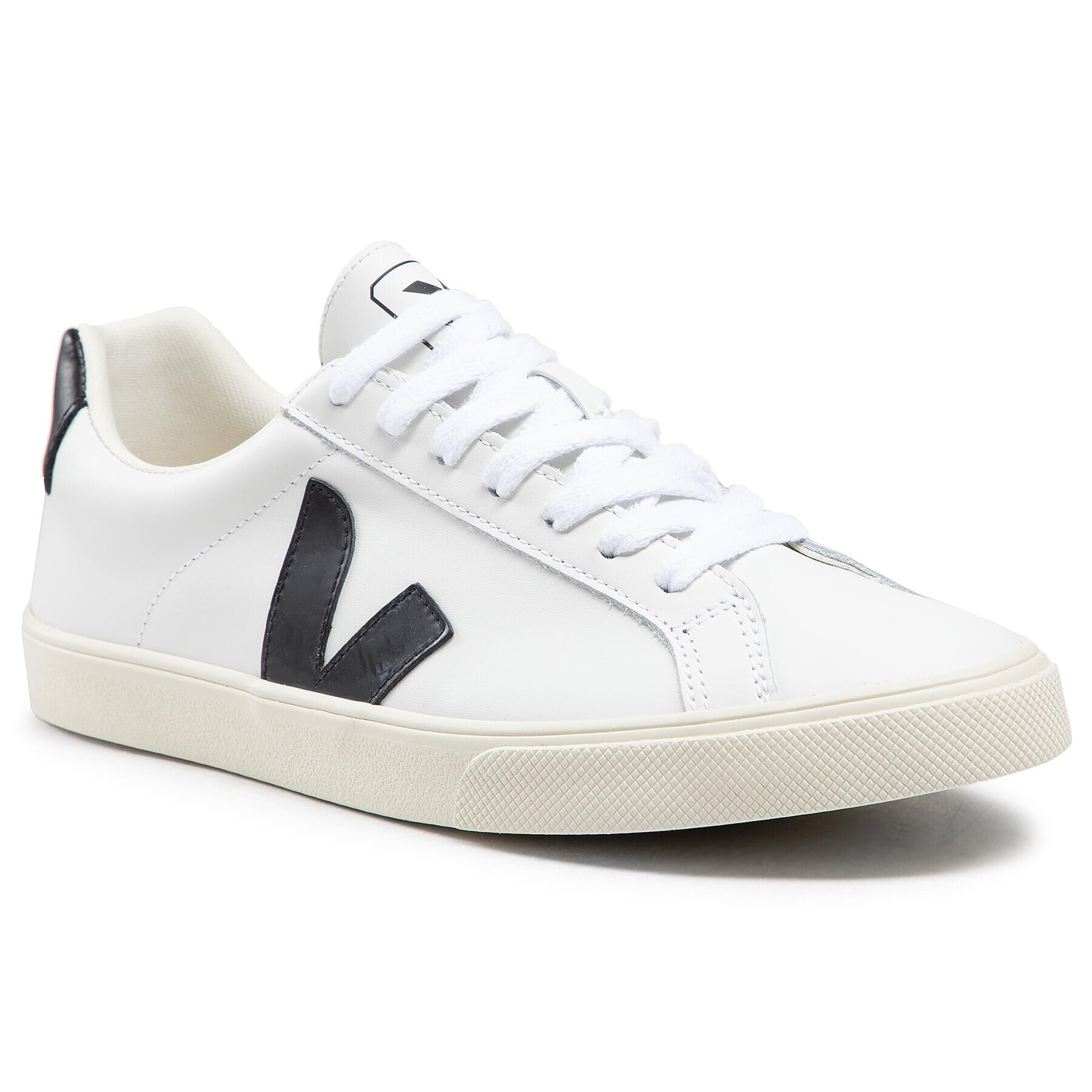 Veja Сникърси Esplar Logo Leather Extra EO020005A Бял - Pepit.bg