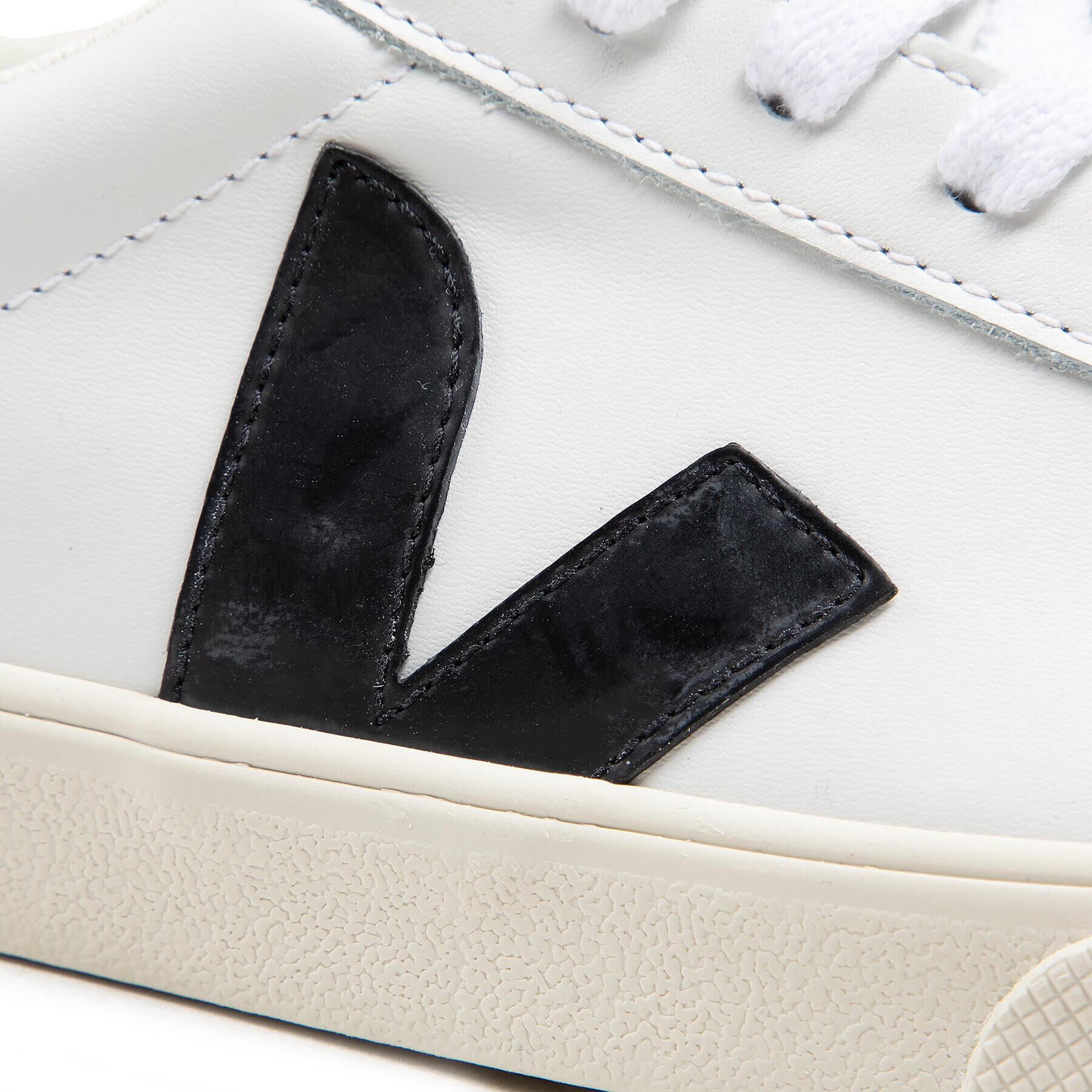 Veja Сникърси Esplar Logo Leather Extra EO020005A Бял - Pepit.bg