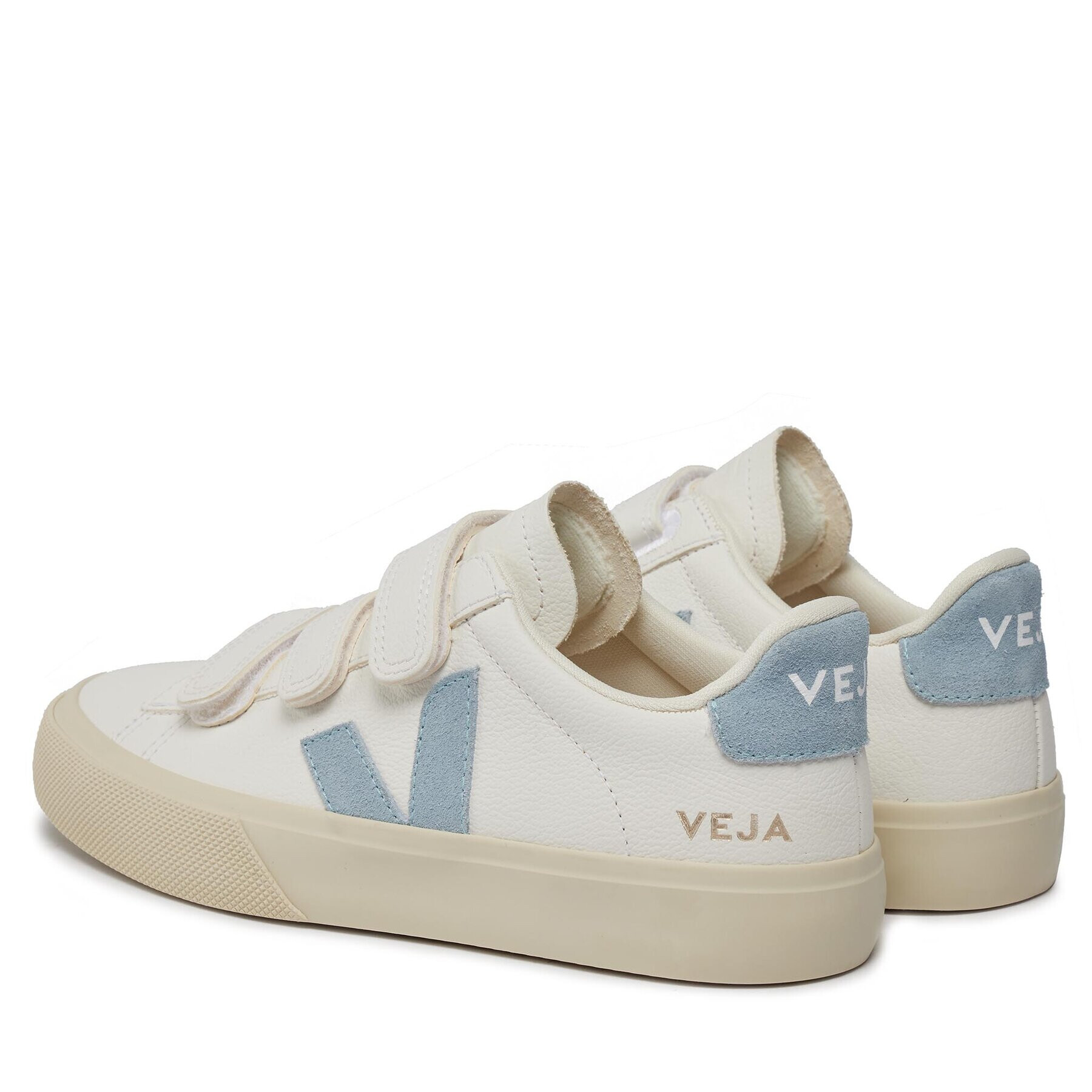 Veja Сникърси Recife Logo Chromefree Leather RC0502946A Бял - Pepit.bg