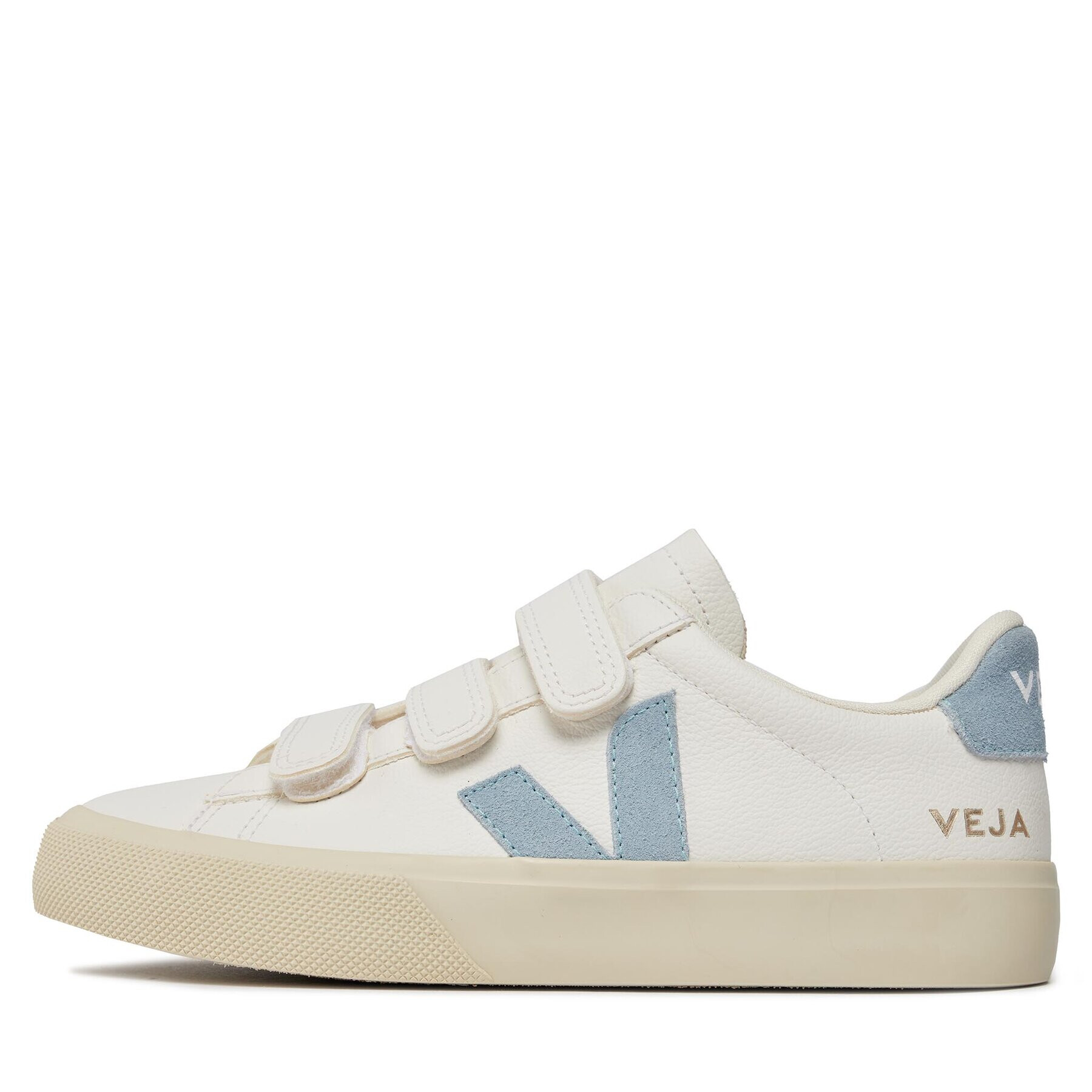 Veja Сникърси Recife Logo Chromefree Leather RC0502946A Бял - Pepit.bg