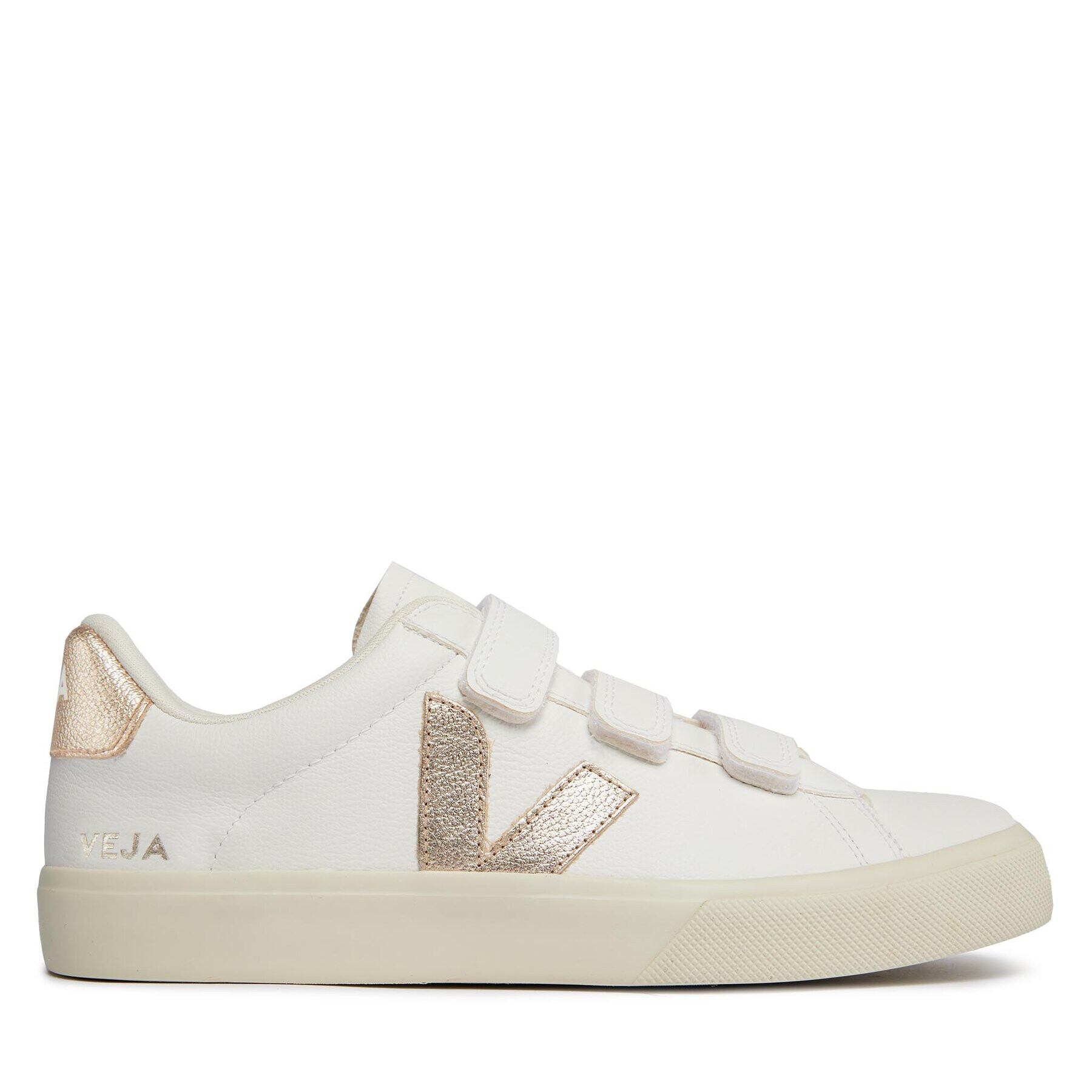 Veja Сникърси Recifee Logo Chromefree Leather RC0502762B Бял - Pepit.bg