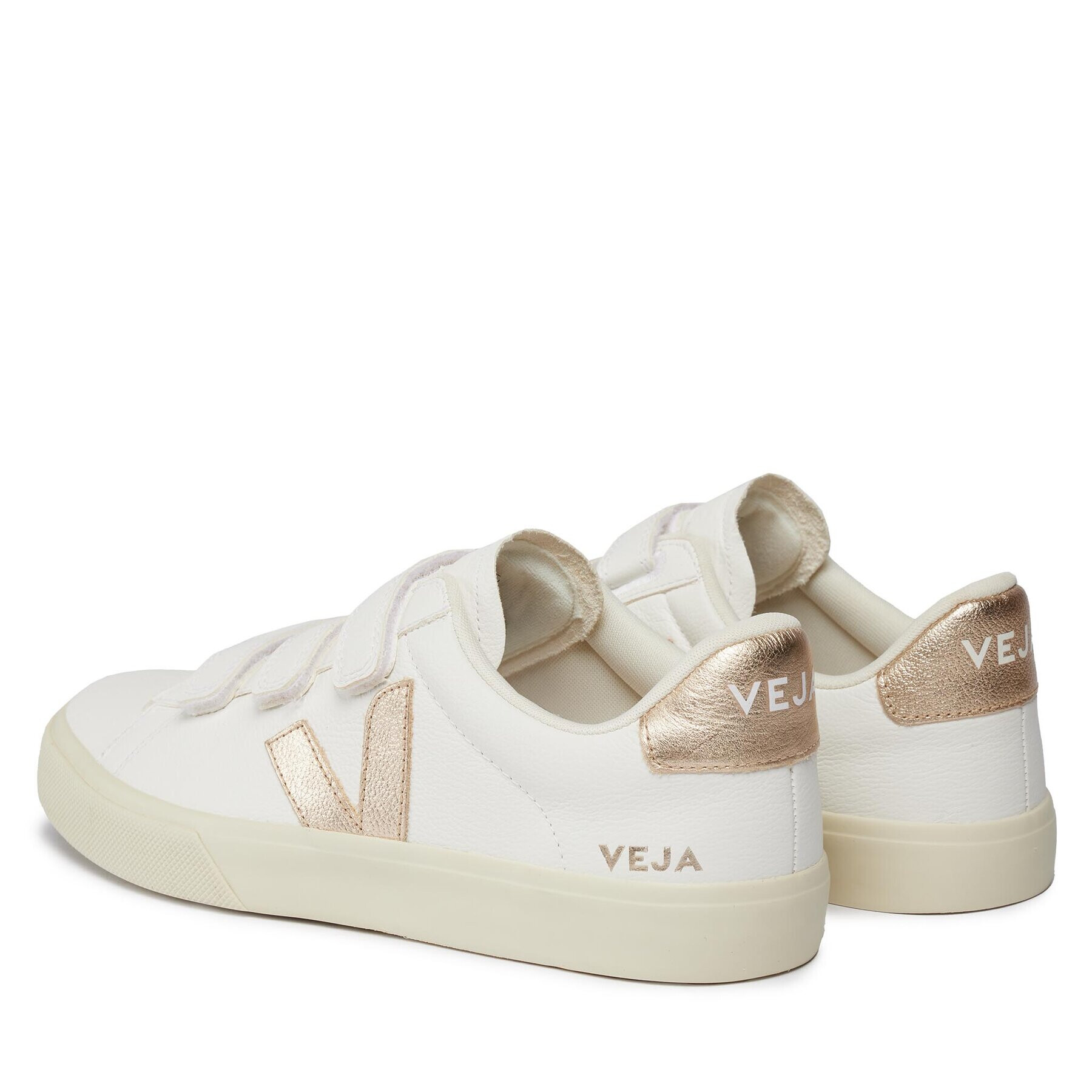 Veja Сникърси Recifee Logo Chromefree Leather RC0502762B Бял - Pepit.bg
