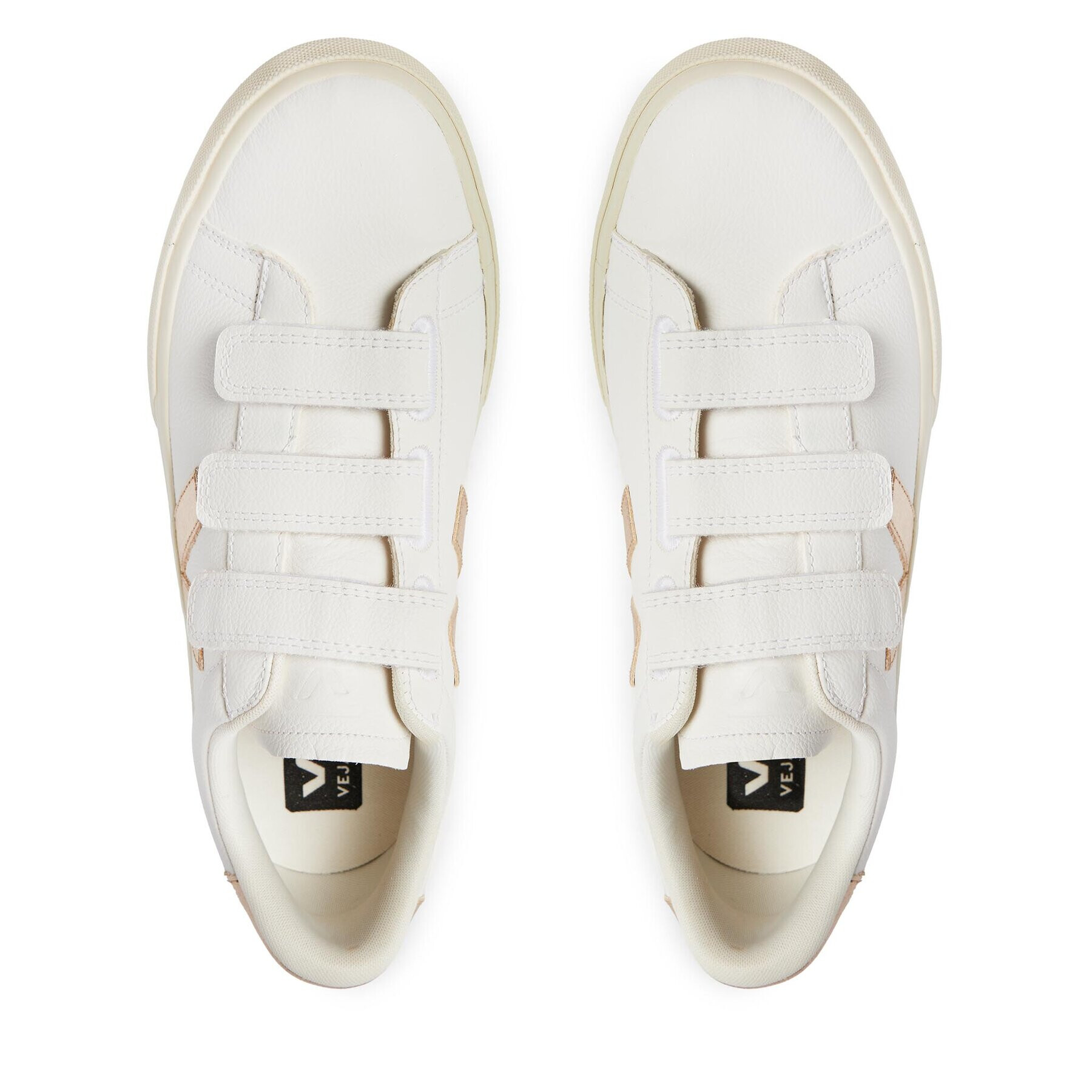 Veja Сникърси Recifee Logo Chromefree Leather RC0502762B Бял - Pepit.bg