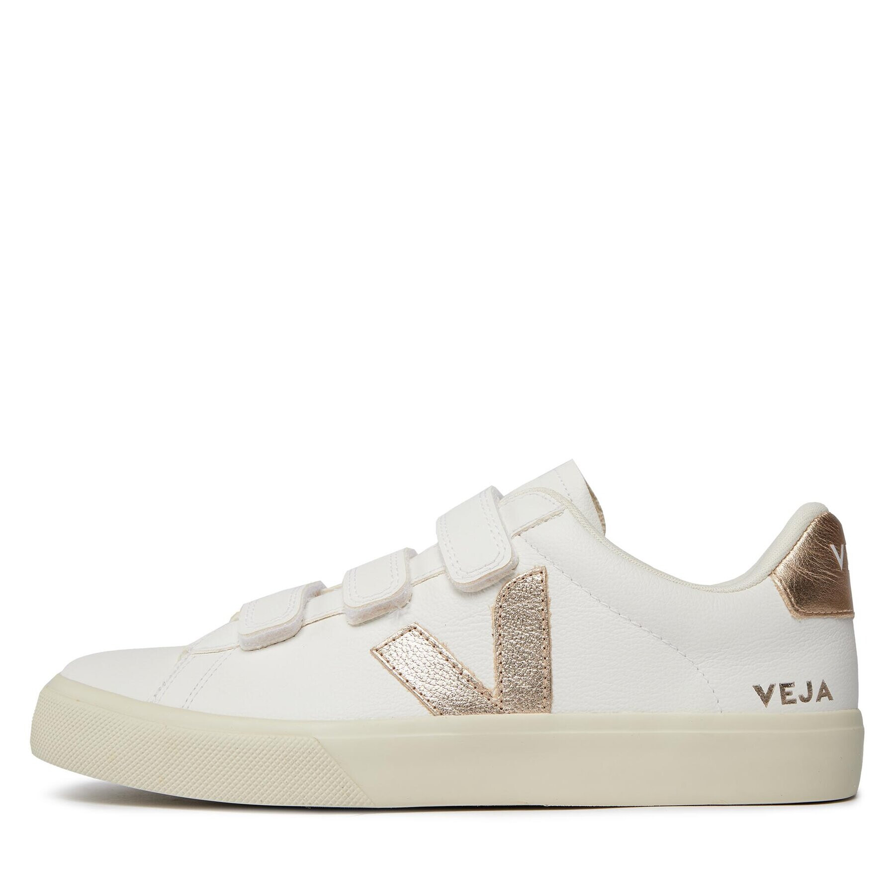 Veja Сникърси Recifee Logo Chromefree Leather RC0502762B Бял - Pepit.bg