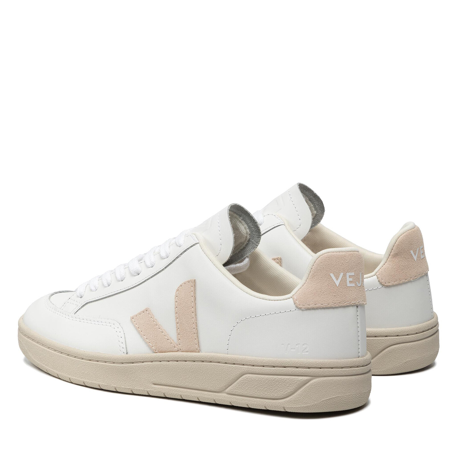 Veja Сникърси V-12 Leather XD0202335B Бял - Pepit.bg