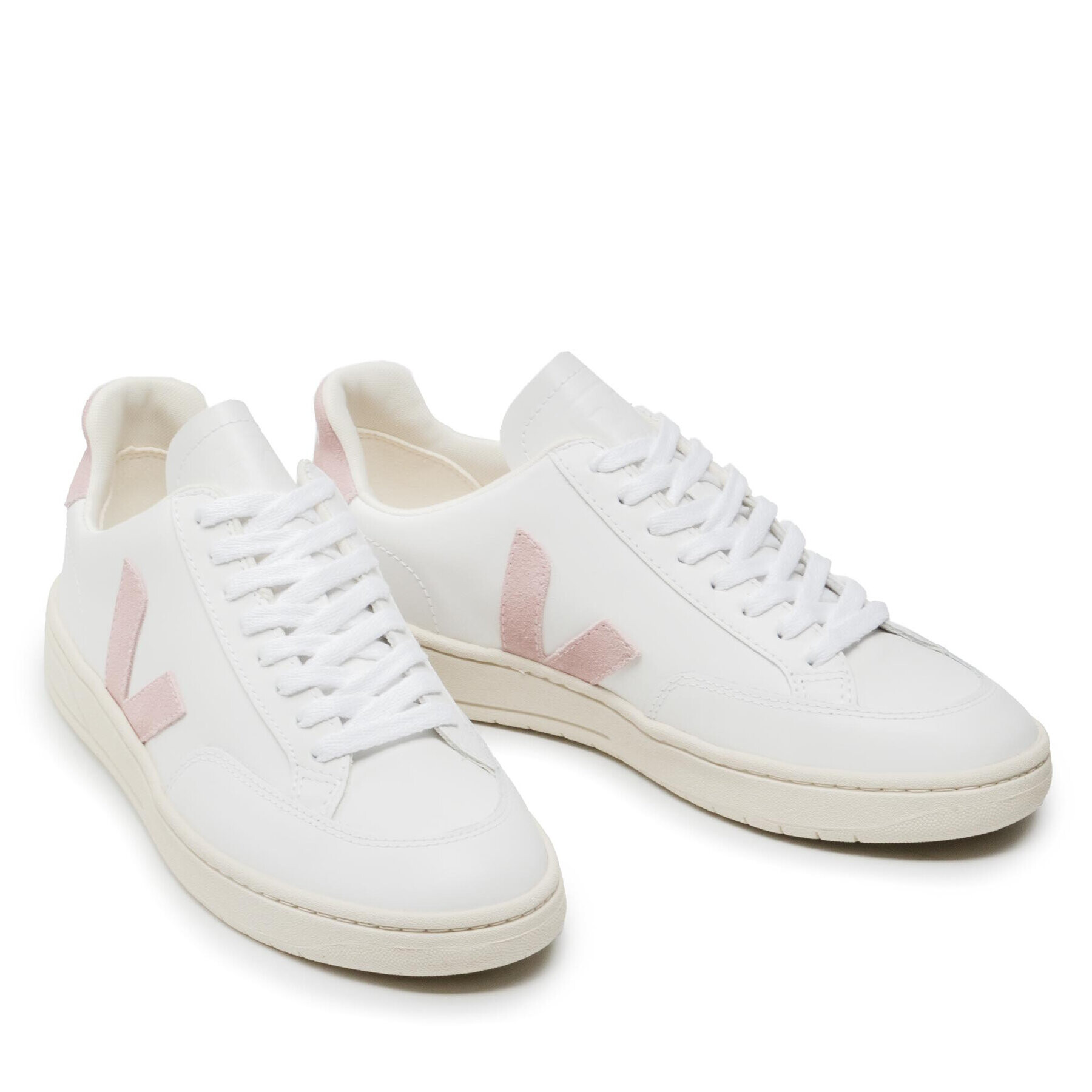 Veja Сникърси V-12 Leather XD0202476B Бял - Pepit.bg