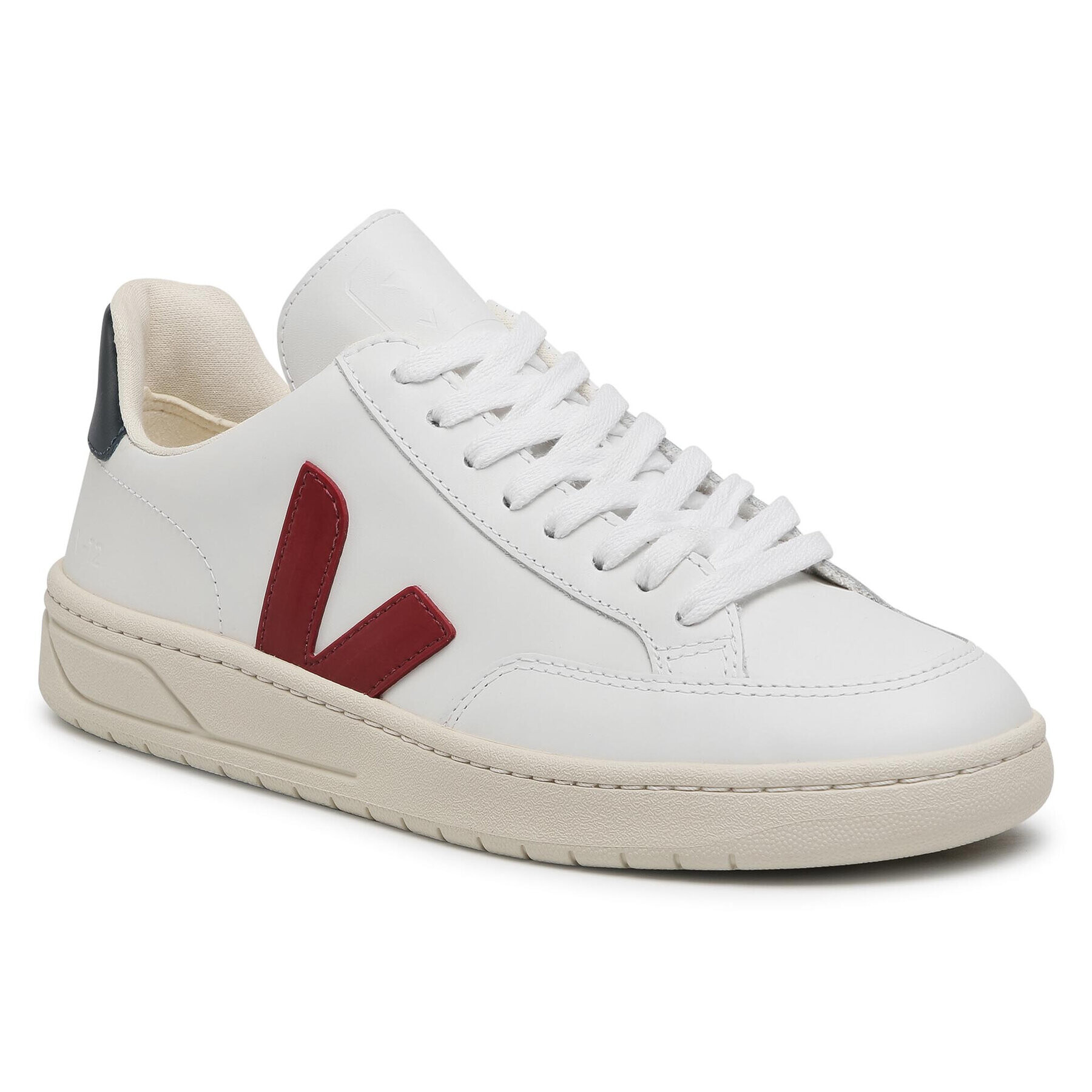 Veja Сникърси V-12 Leather XD021955V Бял - Pepit.bg