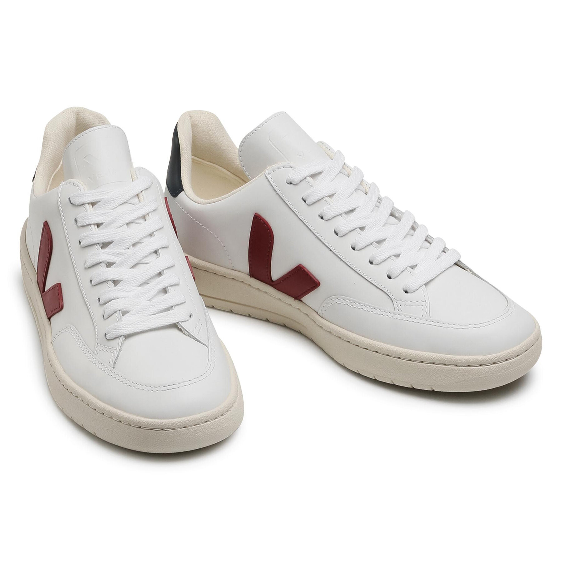 Veja Сникърси V-12 Leather XD021955V Бял - Pepit.bg