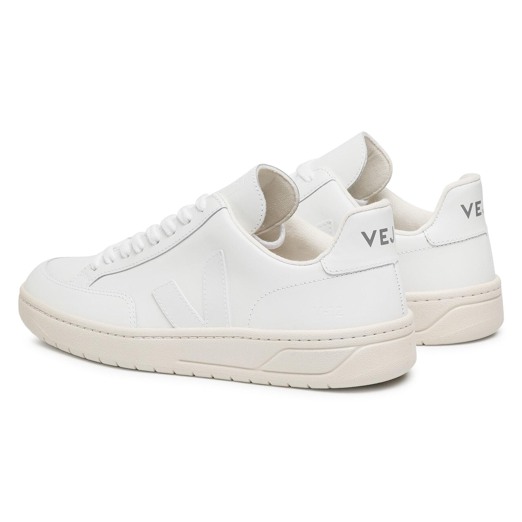 Veja Сникърси V-12 Leather XD022297V Бял - Pepit.bg