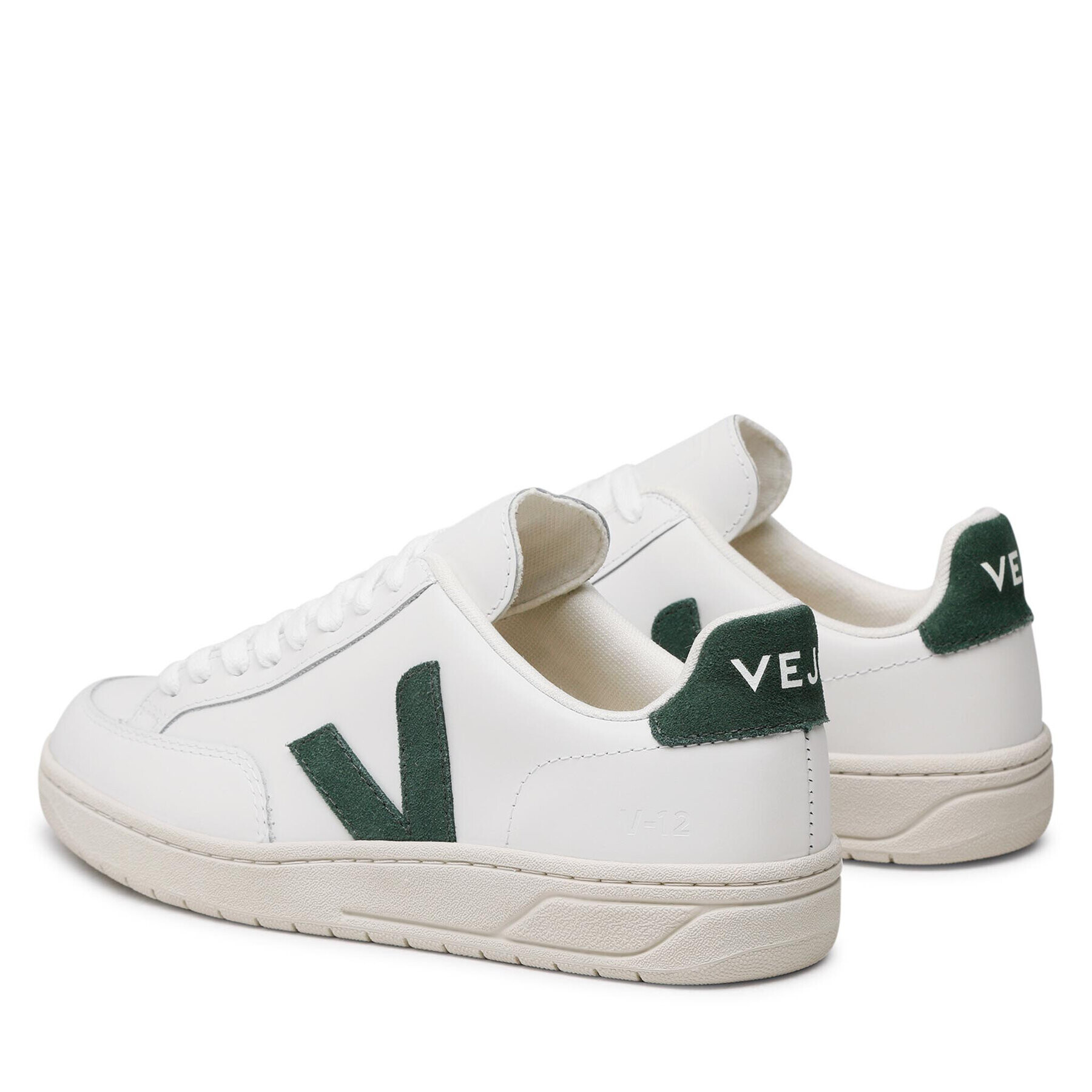 Veja Сникърси V-12 Leather XD022336A Бял - Pepit.bg