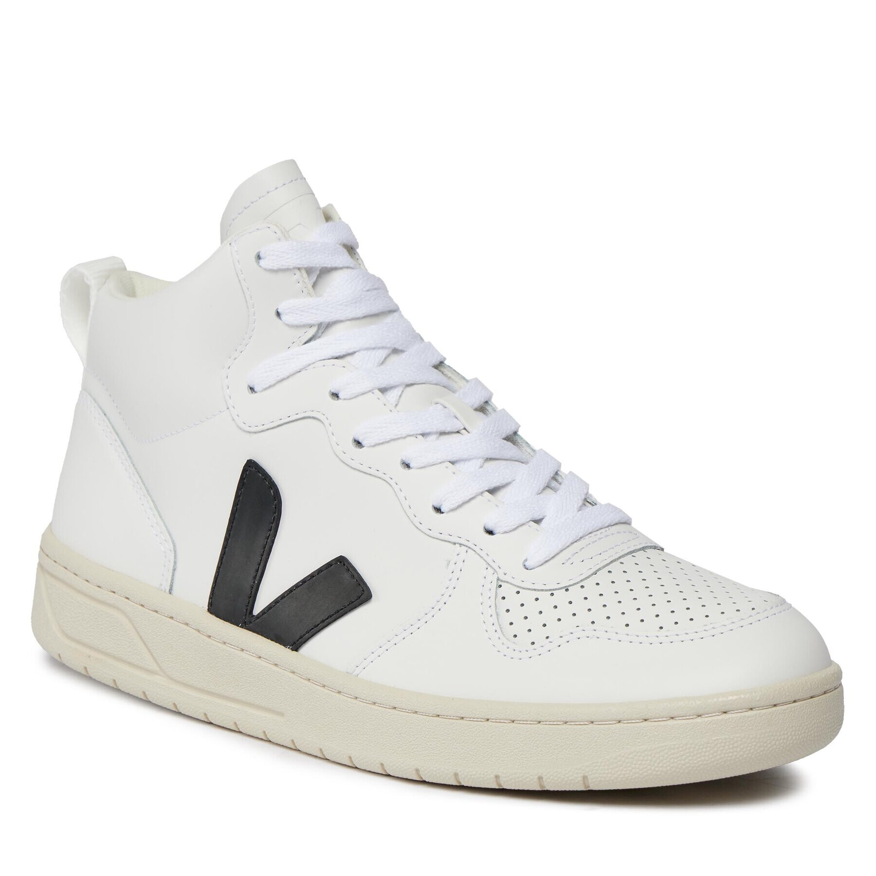 Veja Сникърси V-15 Leather VQ0203304B Бял - Pepit.bg