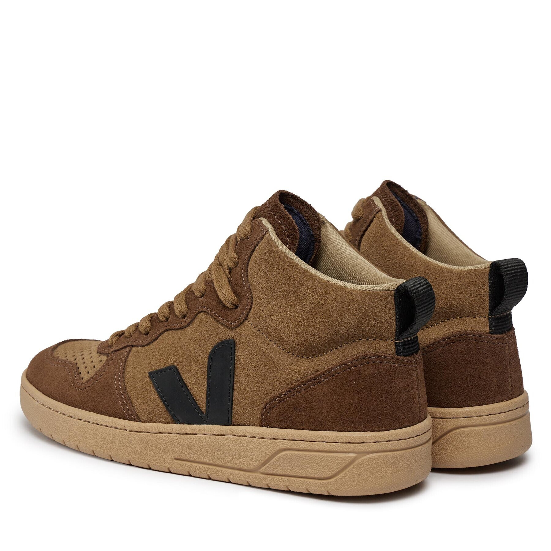 Veja Сникърси V-15 Suede VQ0303310A Кафяв - Pepit.bg