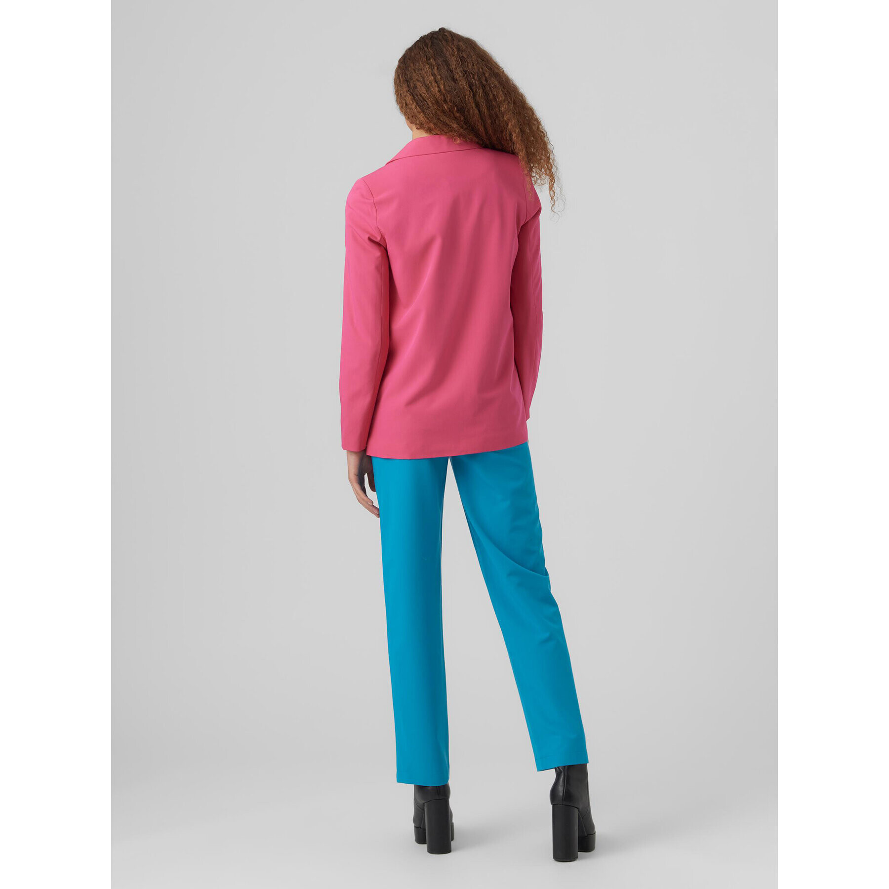 Vero Moda Сако Zelda 10259211 Розов Loose Fit - Pepit.bg
