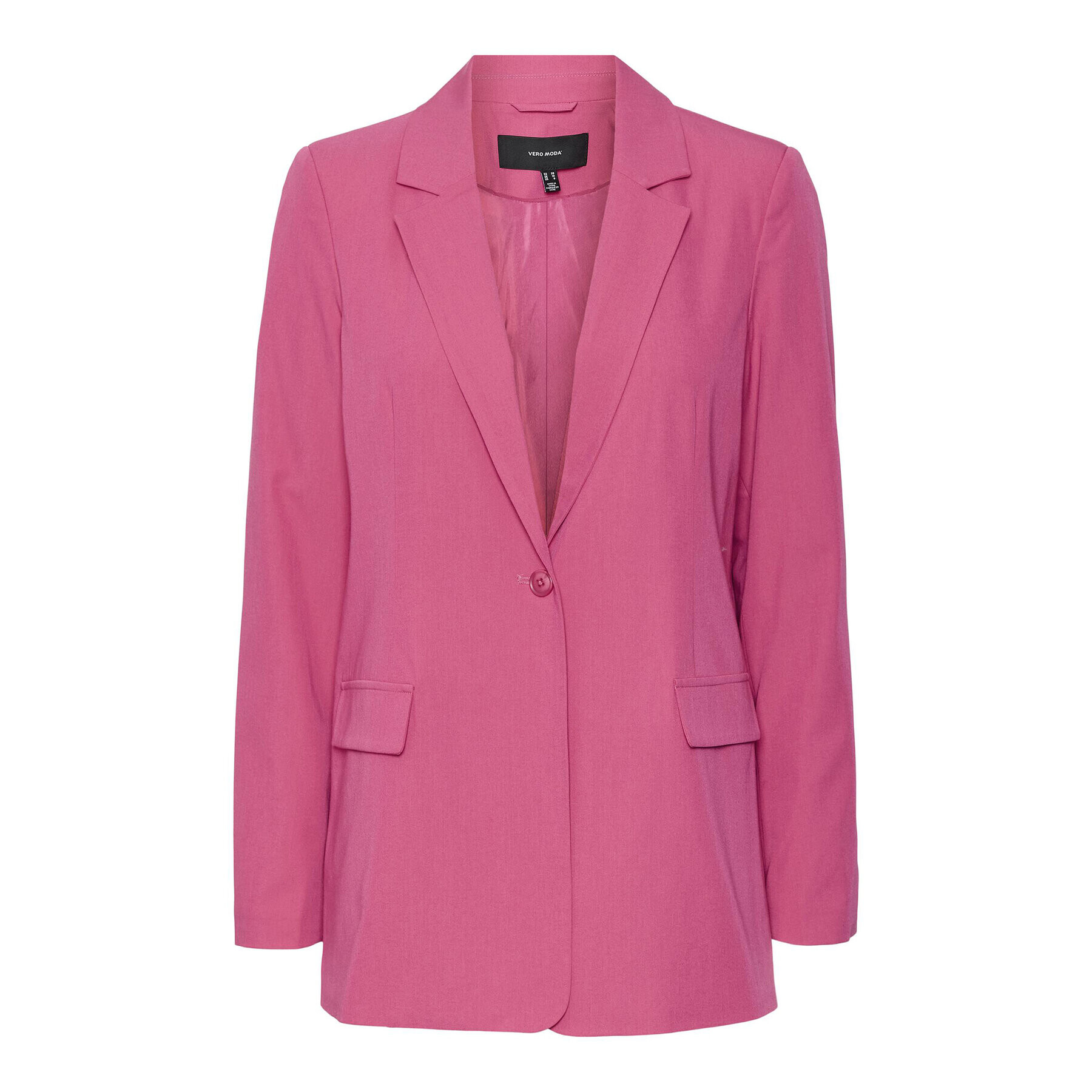 Vero Moda Сако Zelda 10259211 Розов Loose Fit - Pepit.bg