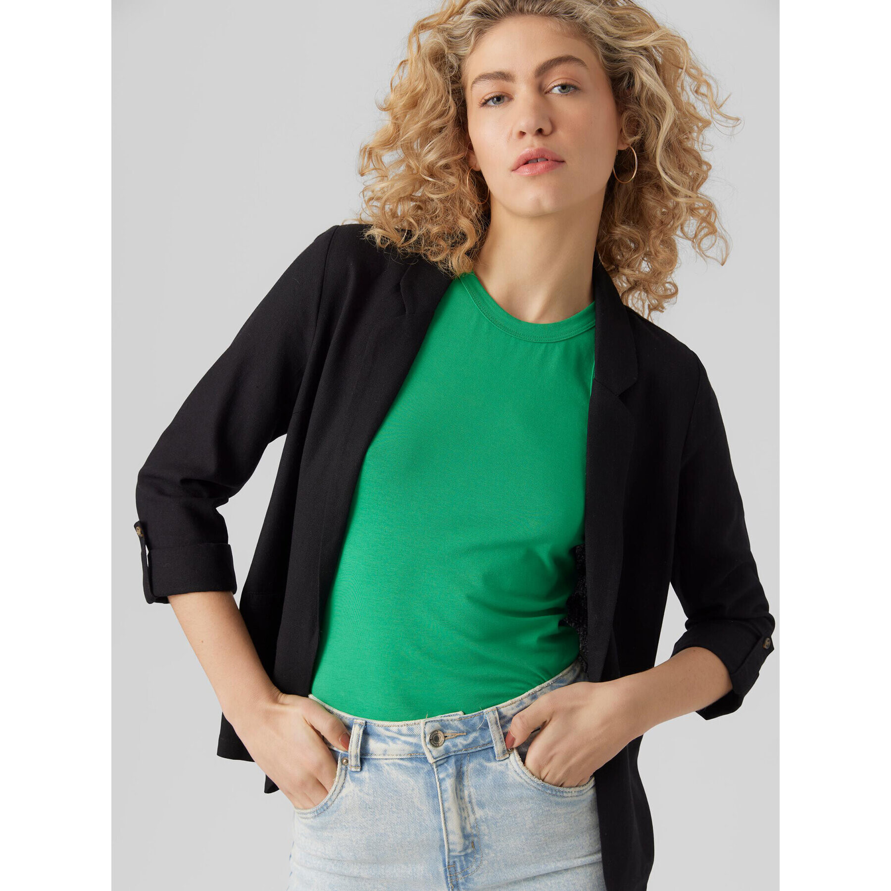 Vero Moda Сако Jesmilo 10279700 Черен Regular Fit - Pepit.bg
