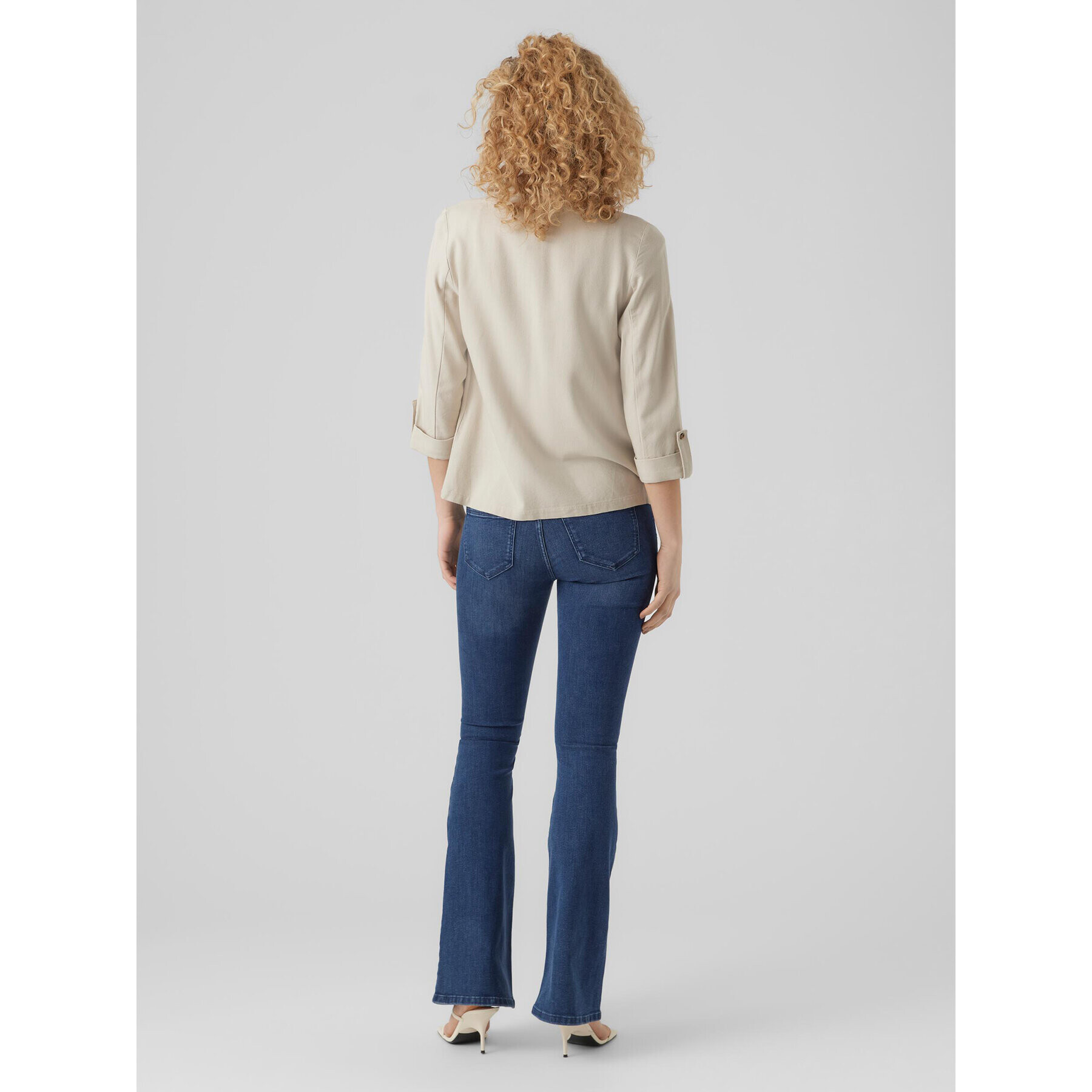 Vero Moda Сако Jesmilo 10279700 Сив Regular Fit - Pepit.bg