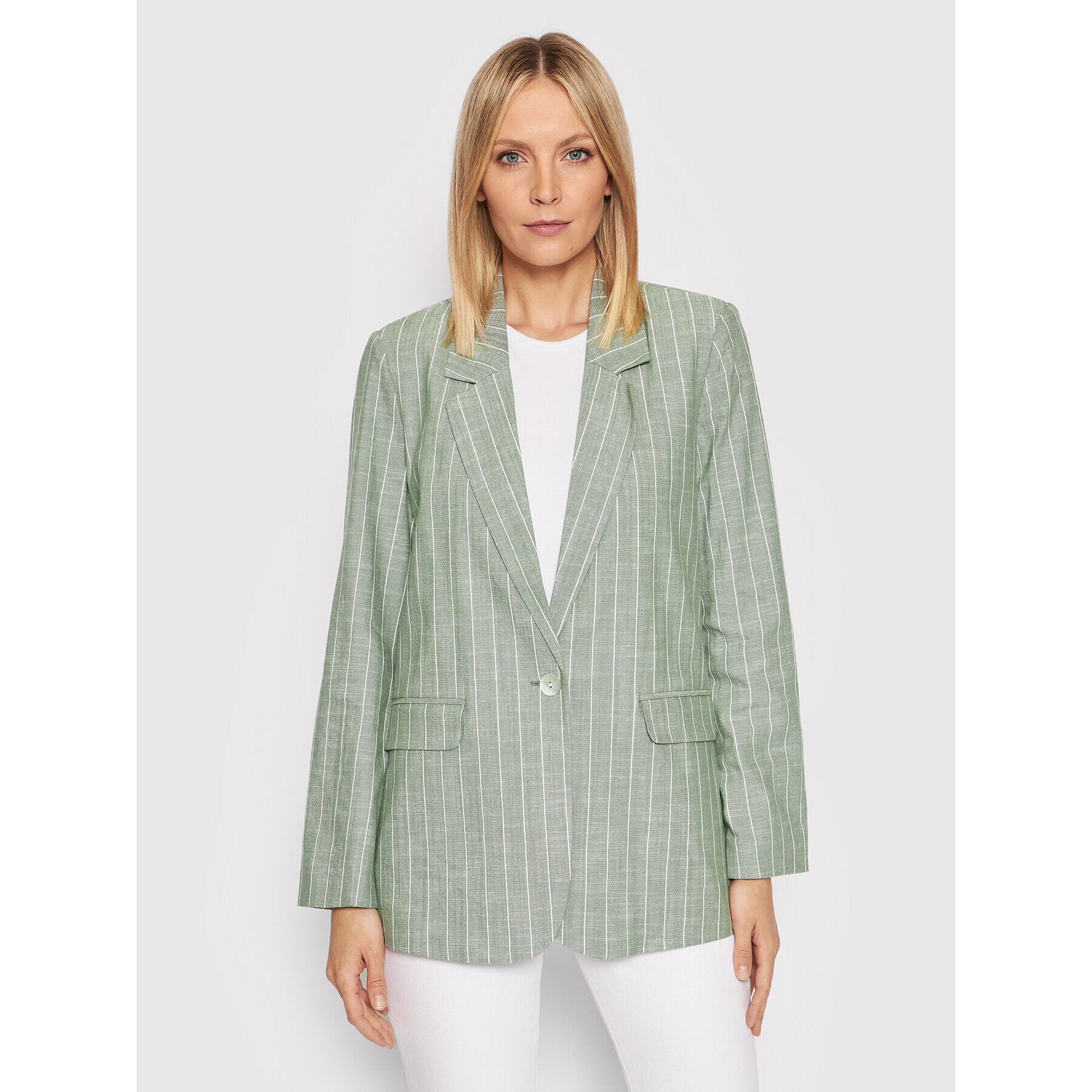 Vero Moda Сако Serena 10266125 Зелен Regular Fit - Pepit.bg