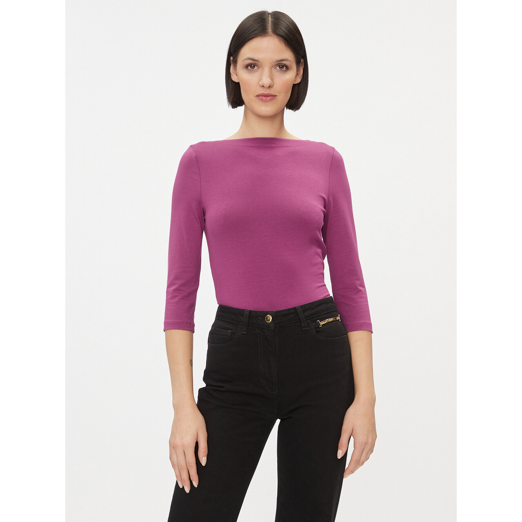 Vero Moda Блуза 10274133 Виолетов Regular Fit - Pepit.bg