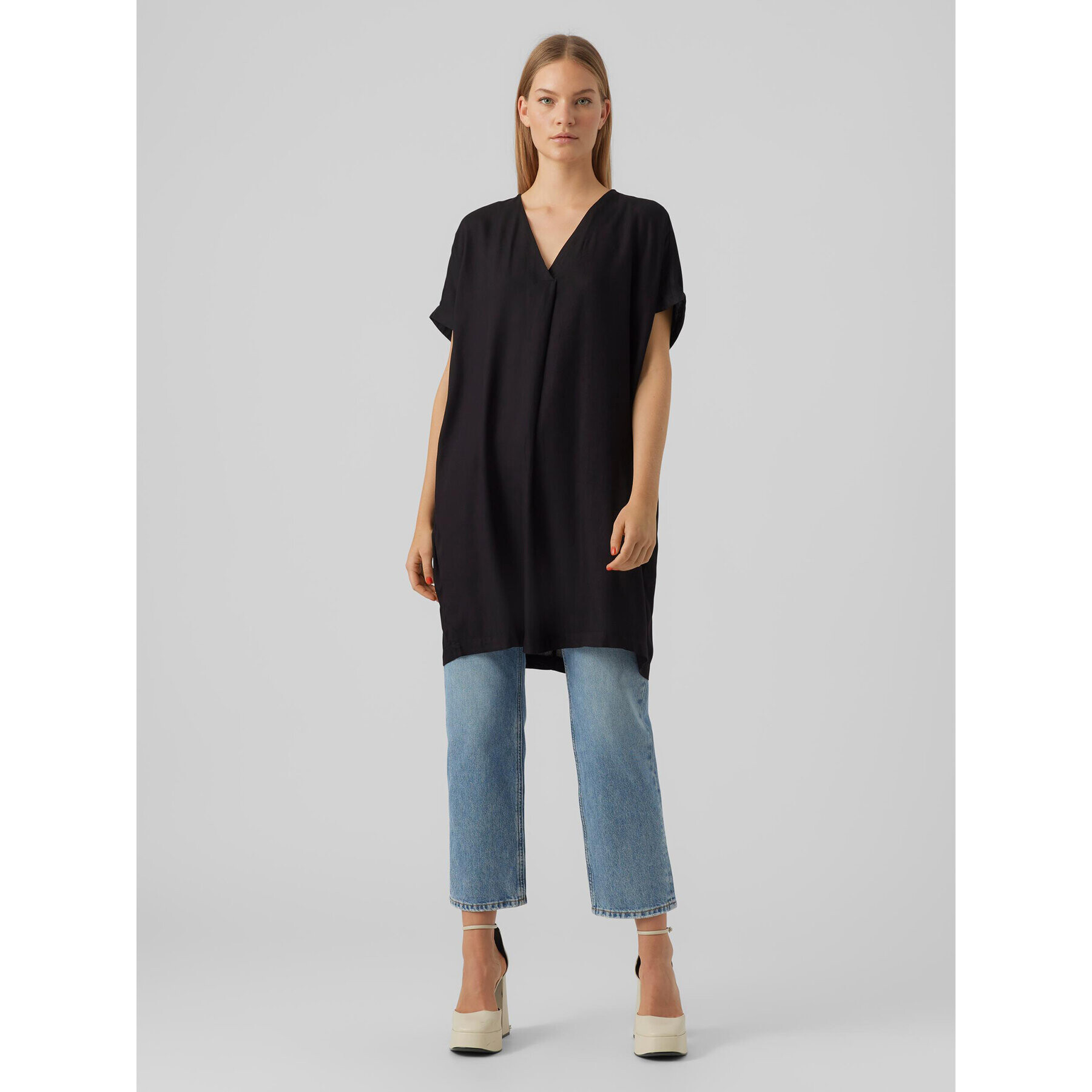 Vero Moda Туника Beauty 10279704 Черен Regular Fit - Pepit.bg