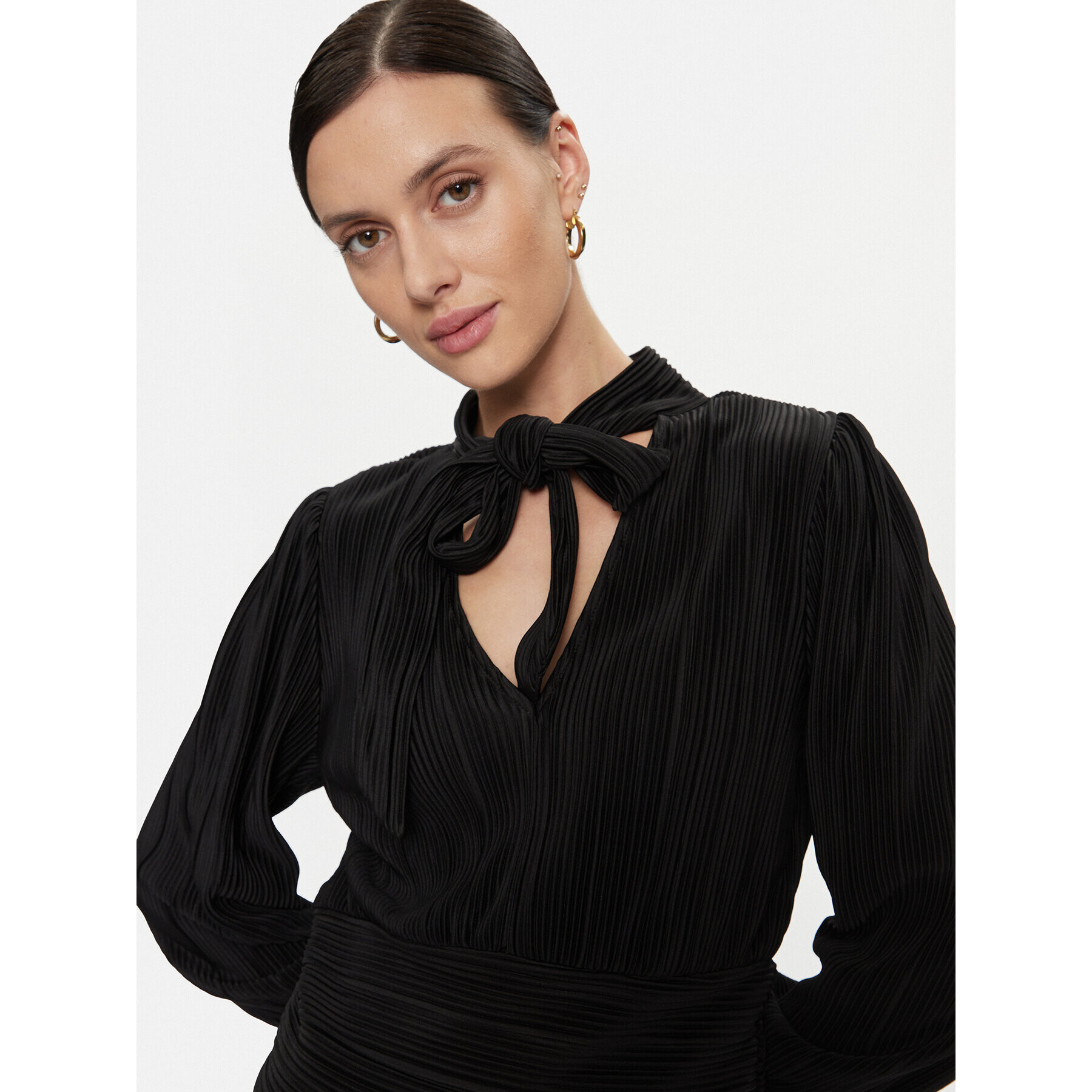 Vero Moda Блуза 10295544 Черен Regular Fit - Pepit.bg