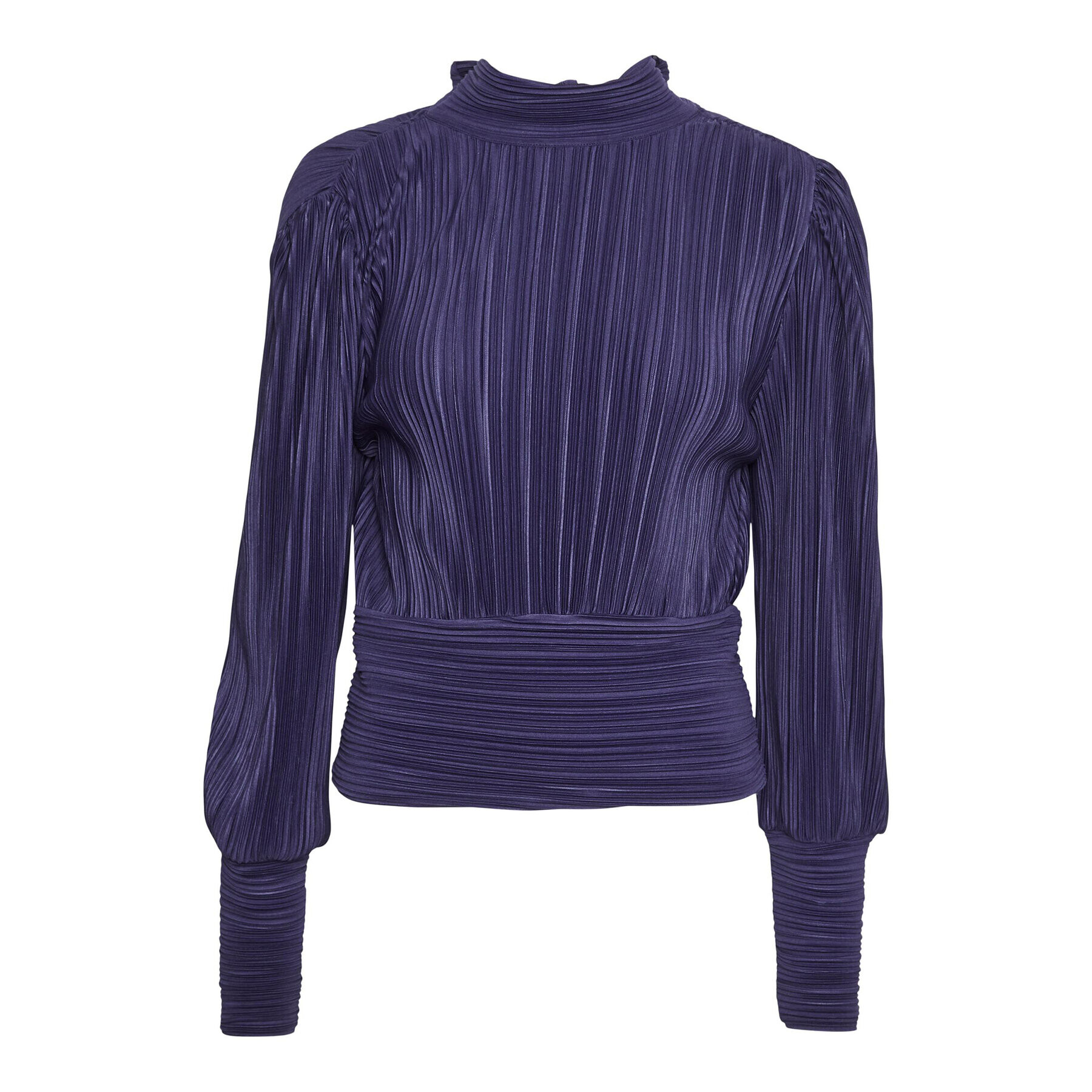 Vero Moda Блуза 10295544 Виолетов Regular Fit - Pepit.bg