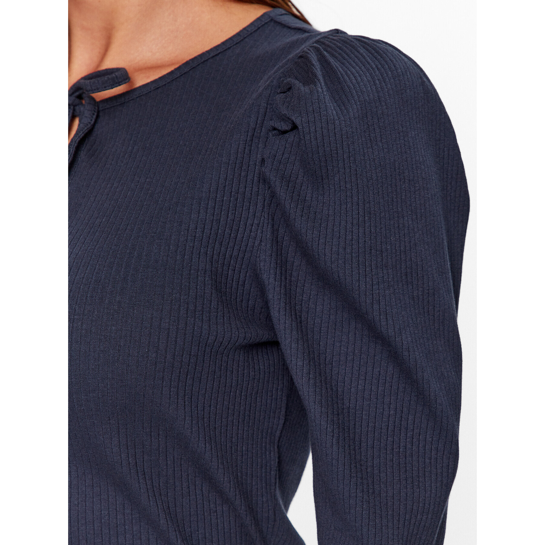 Vero Moda Блуза 10296235 Тъмносин Tight Fit - Pepit.bg