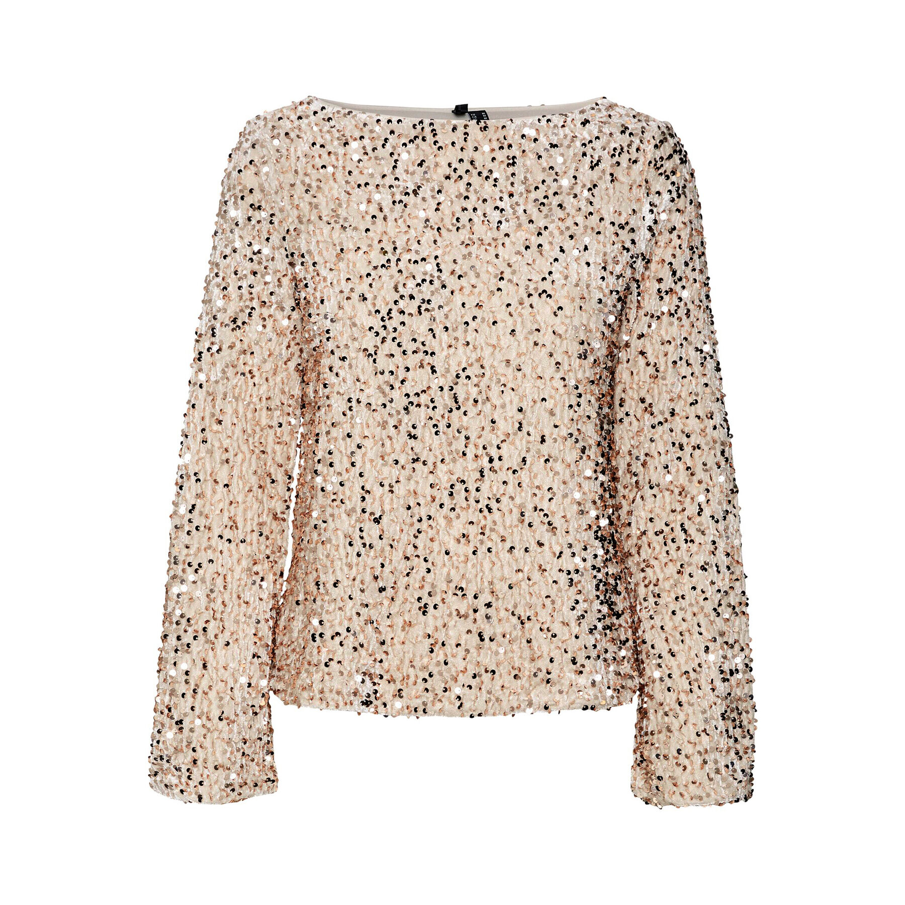 Vero Moda Блуза 10298495 Бежов Regular Fit - Pepit.bg