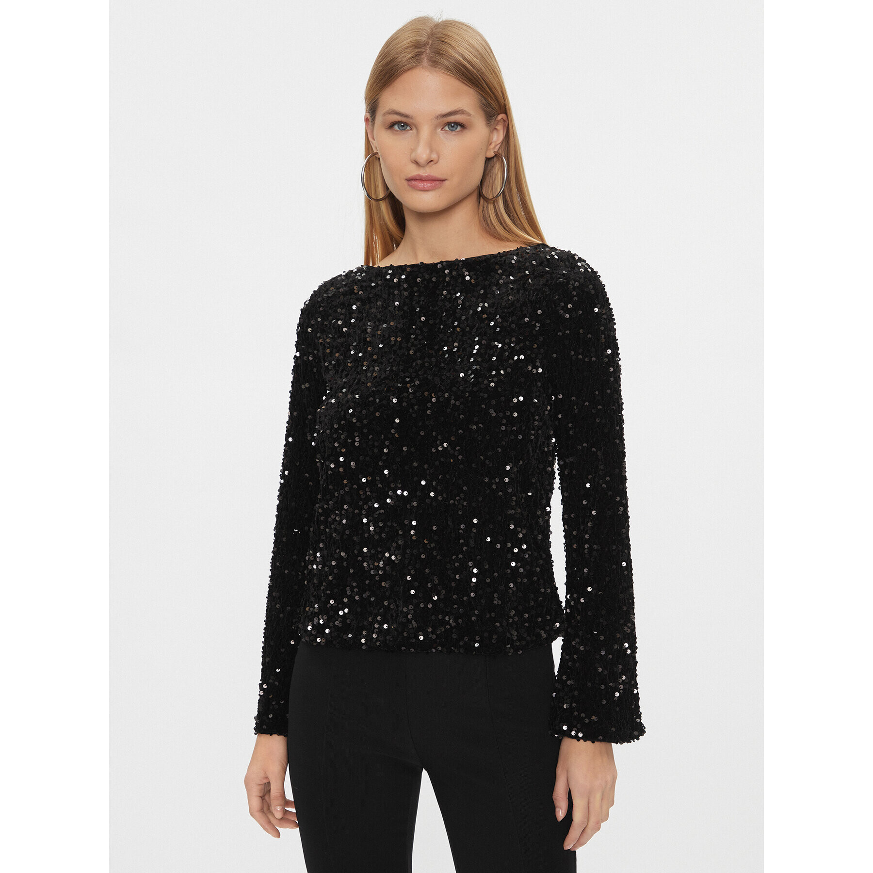 Vero Moda Блуза 10298495 Черен Regular Fit - Pepit.bg