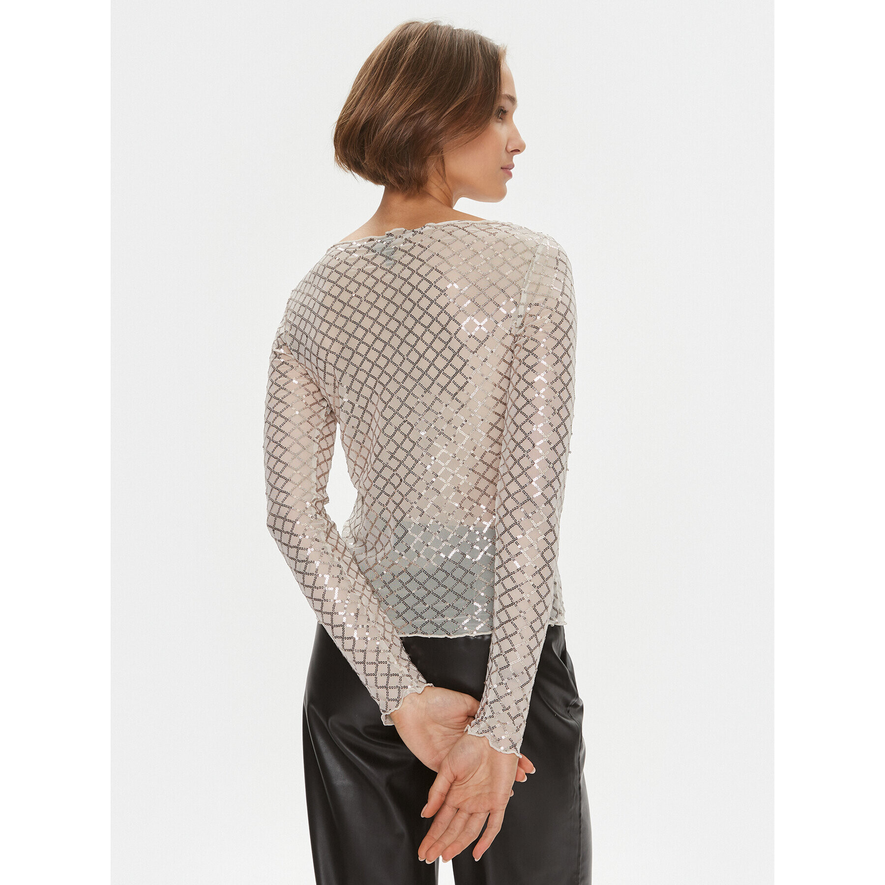 Vero Moda Блуза 10299302 Бежов Regular Fit - Pepit.bg