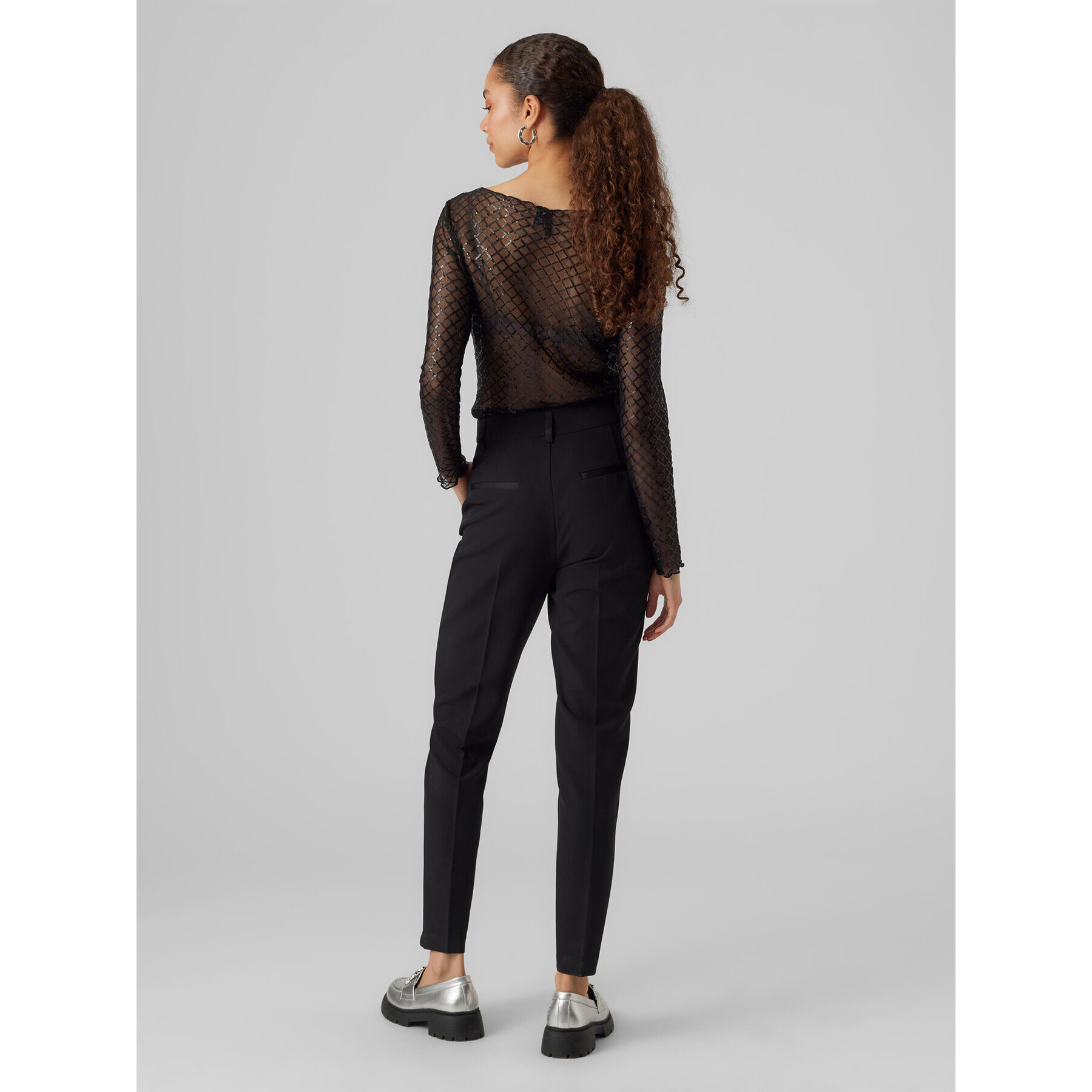Vero Moda Блуза 10299302 Черен Regular Fit - Pepit.bg
