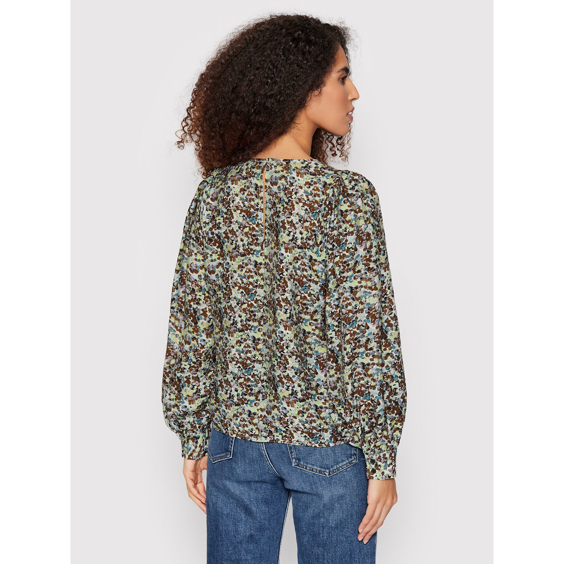 Vero Moda Блуза Dharma 10264392 Зелен Regular Fit - Pepit.bg