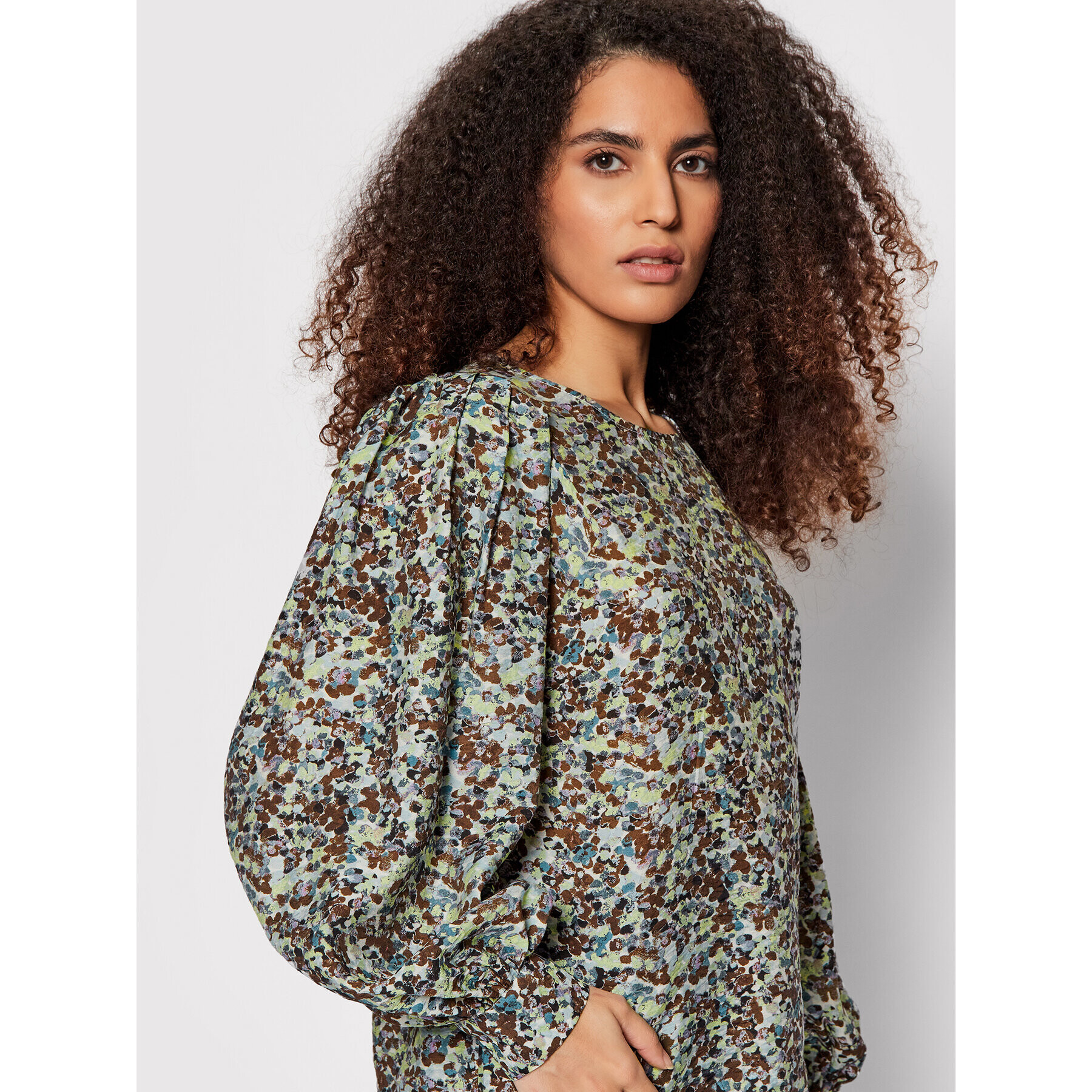 Vero Moda Блуза Dharma 10264392 Зелен Regular Fit - Pepit.bg