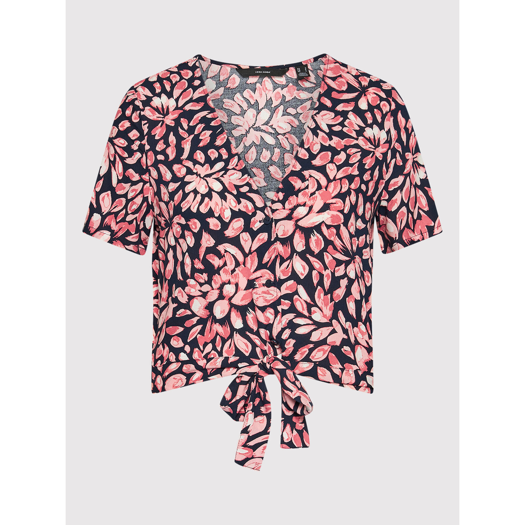 Vero Moda Блуза Easy 10245155 Тъмносин Regular Fit - Pepit.bg