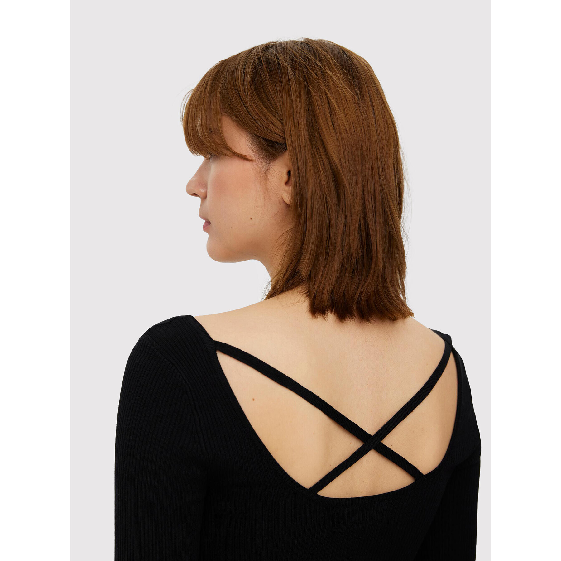 Vero Moda Блуза Glory 10268008 Черен Slim Fit - Pepit.bg